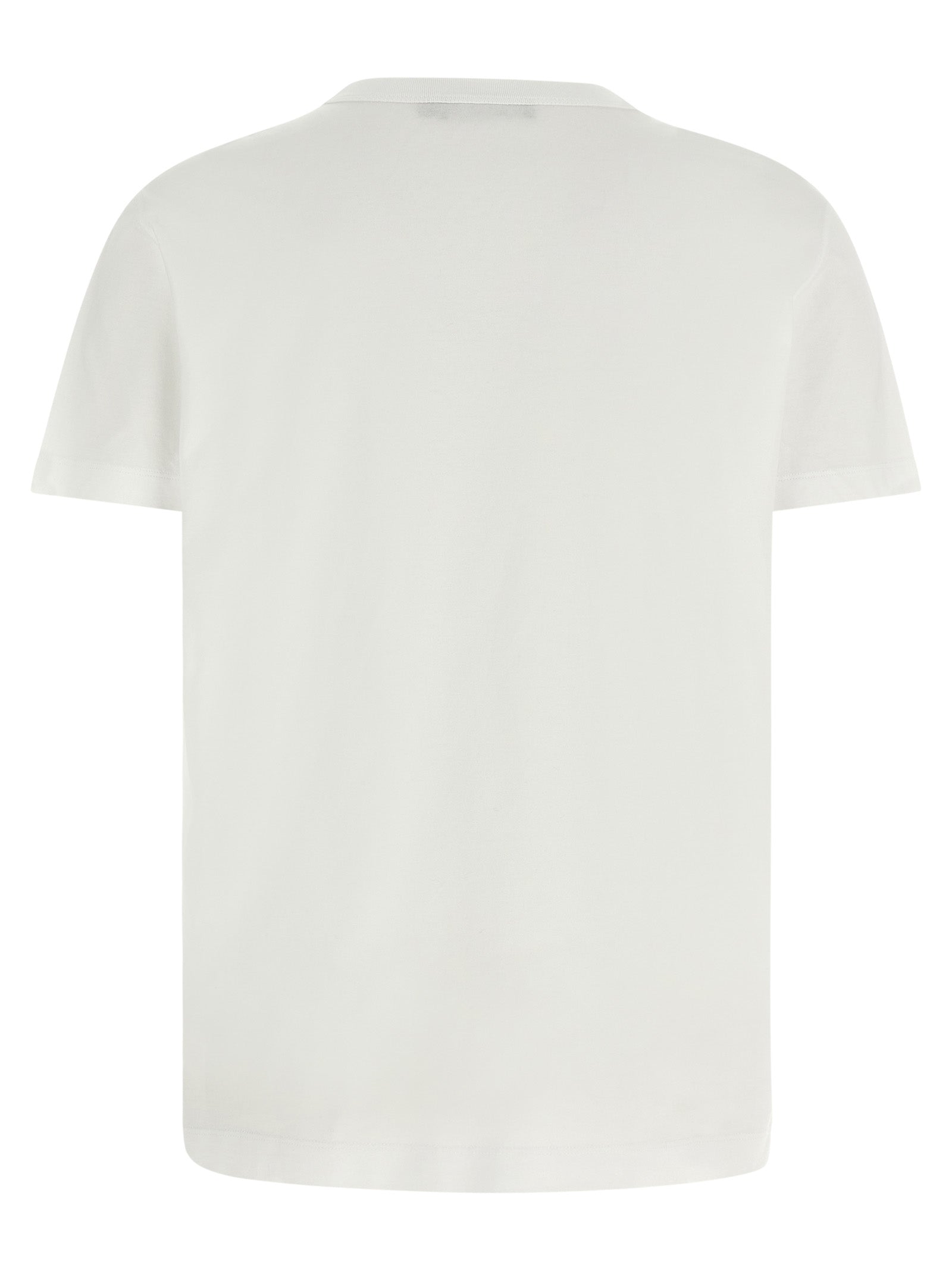 Dolce & Gabbana Weißes Baumwoll-T-Shirt