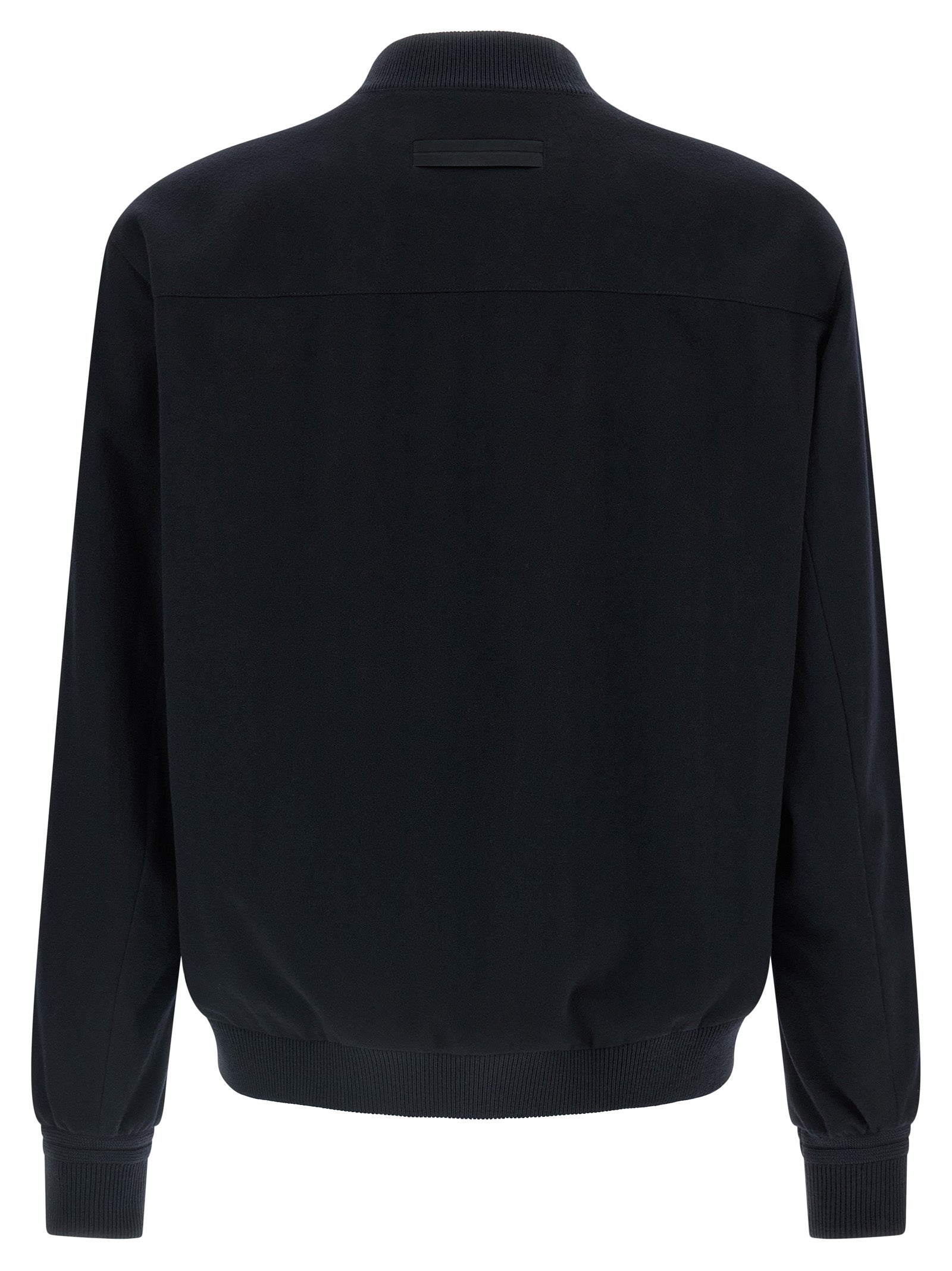 ZEGNA Blauer Kaschmir-Bomber