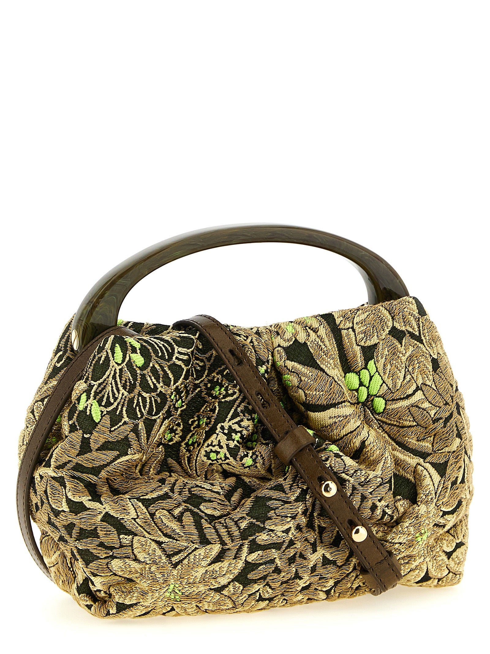 Dries Van Noten Multicolor Polyester Handtasche