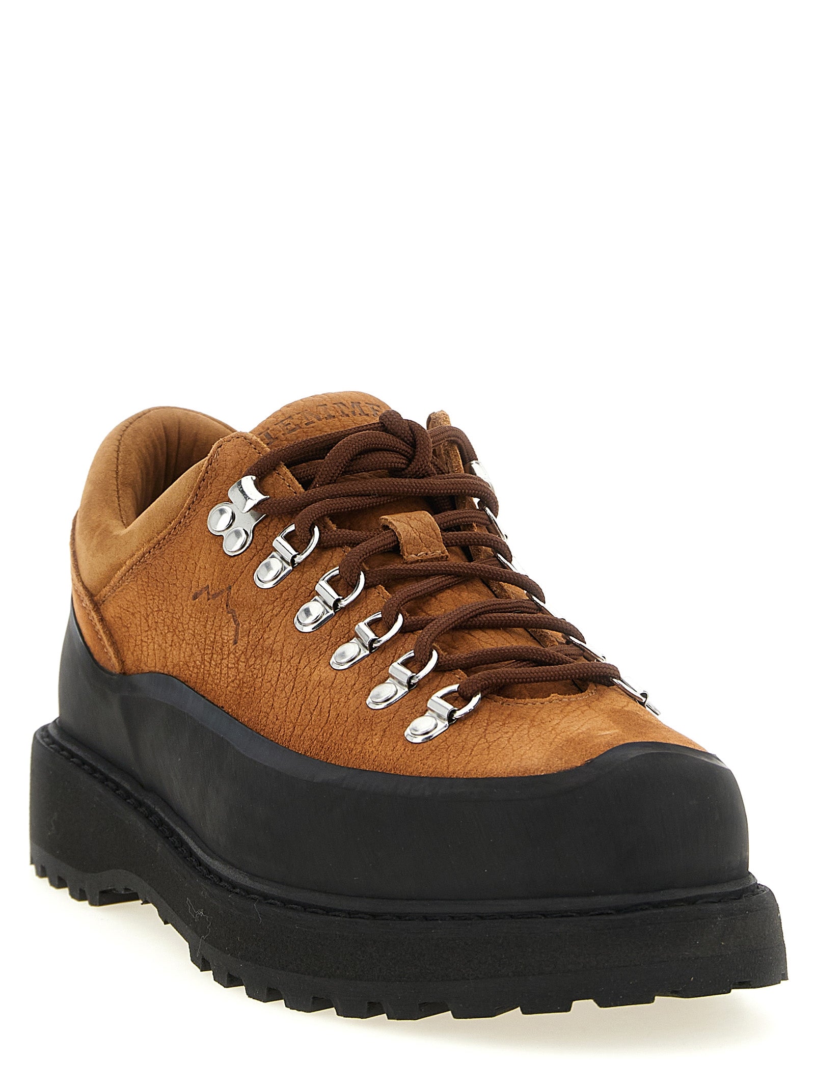 Diemme Braune Ankle Boots aus Rindsleder