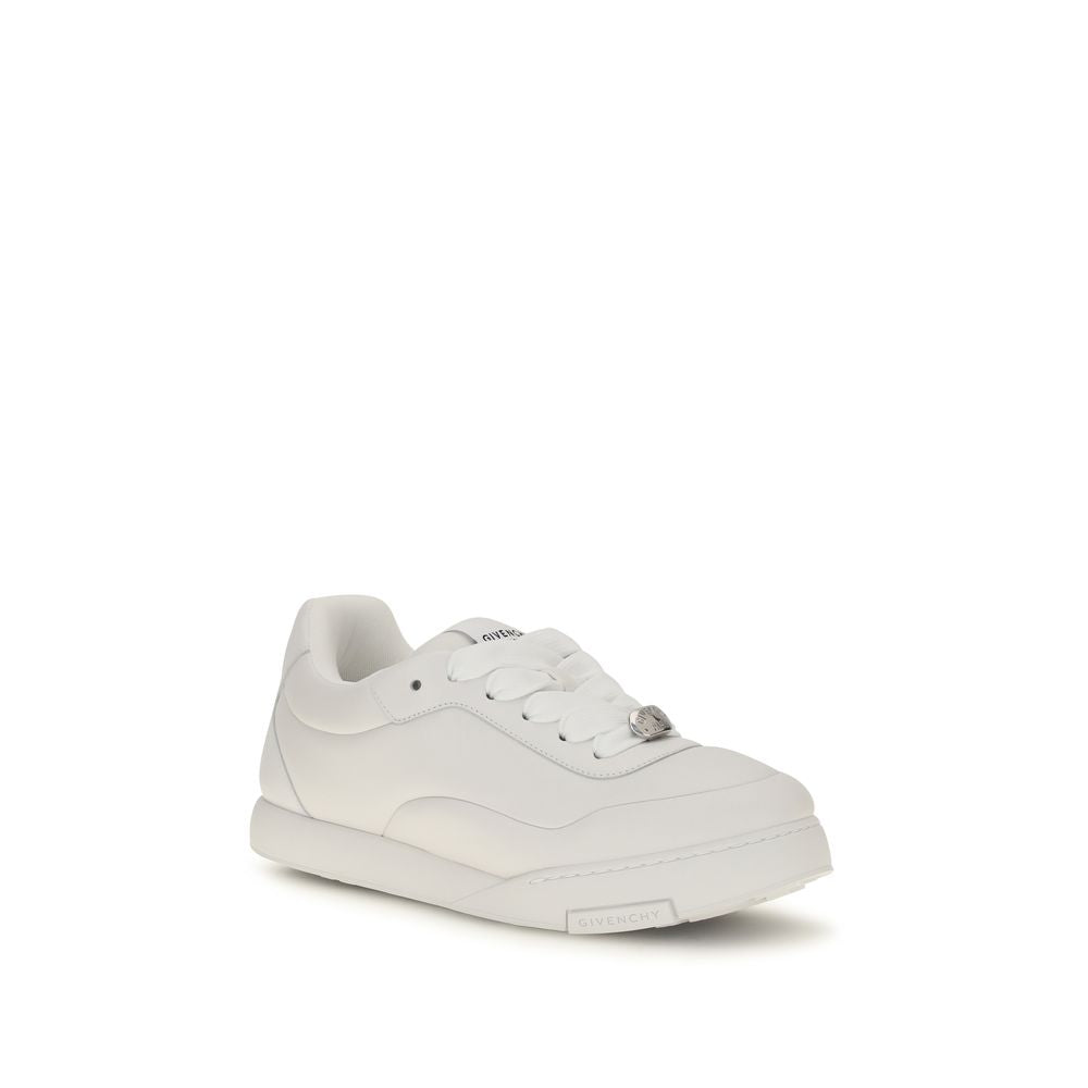Givenchy Weiße Bos Taurus Kalbsleder Athletic Sneaker