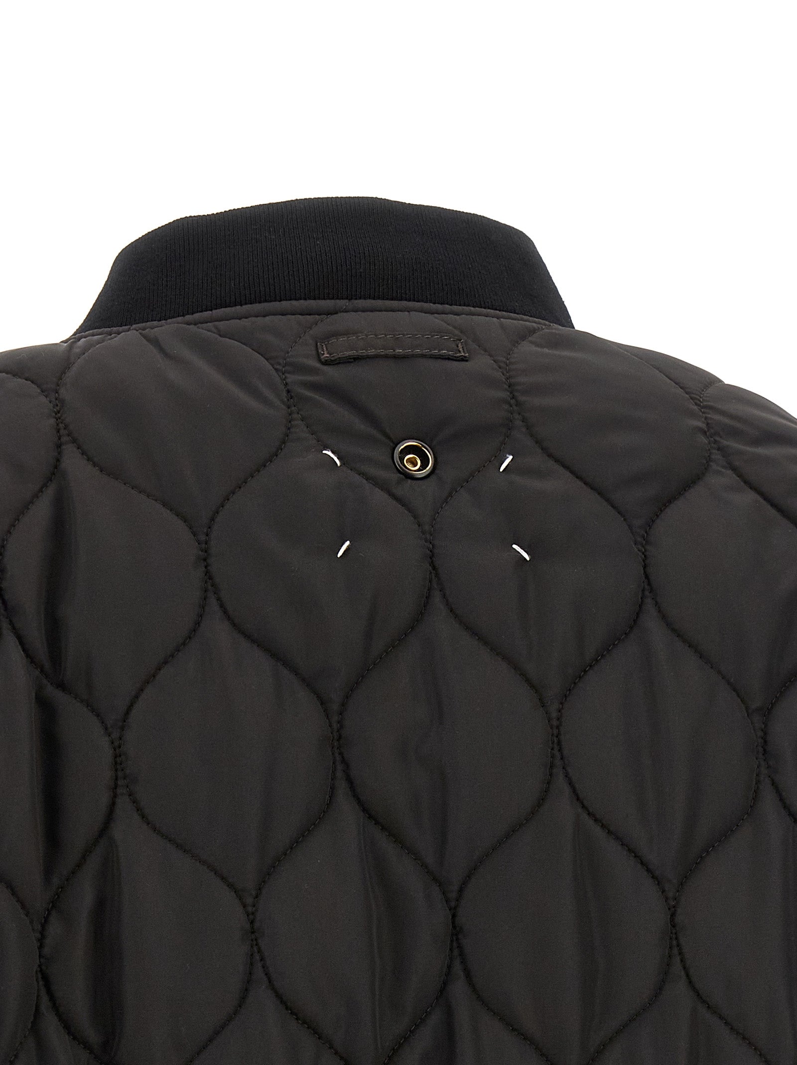 Maison Margiela Brauner Bomber aus Polyamid