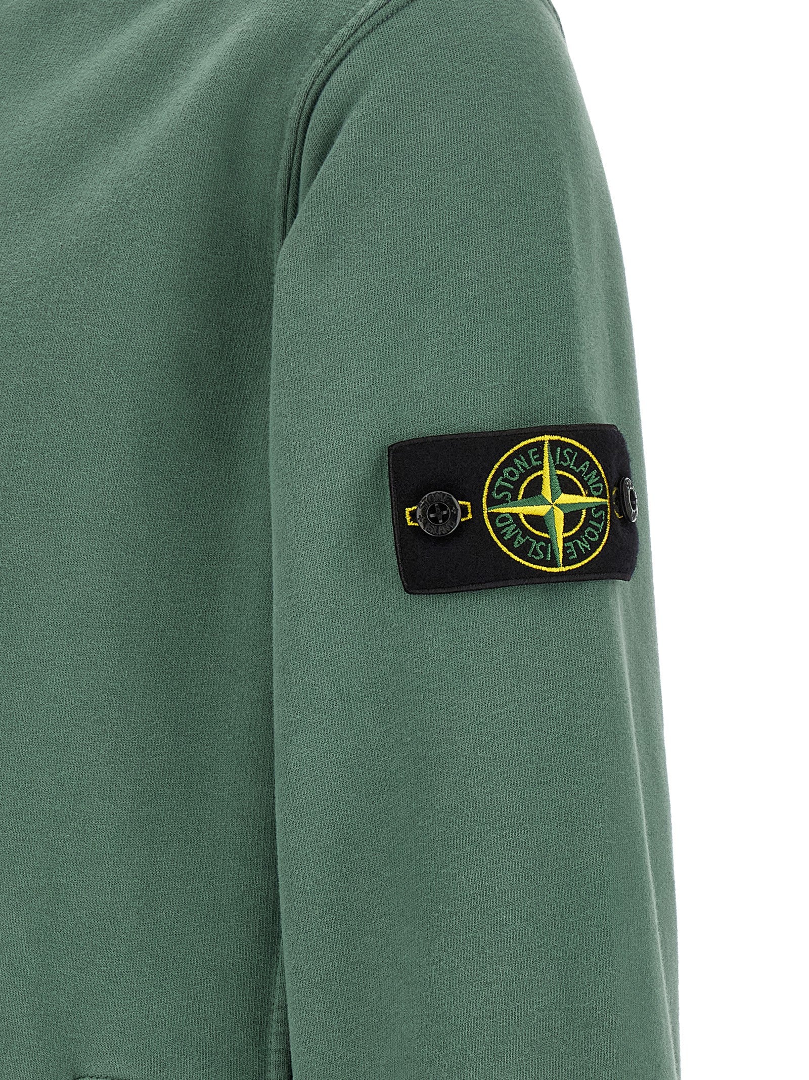 Stone Island Zweifarbiger Baumwollpullover