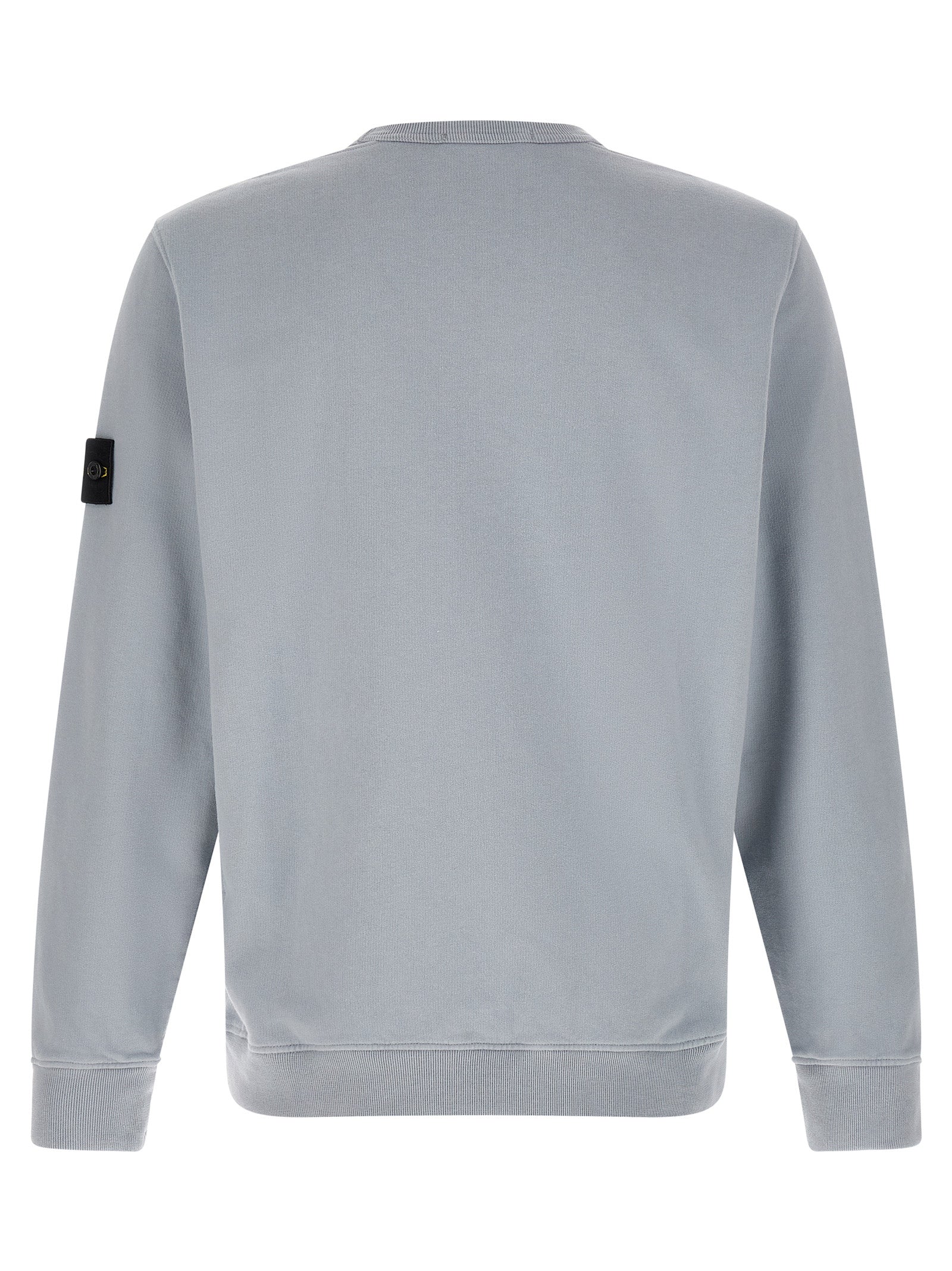 Stone Island Grauer Baumwollpullover