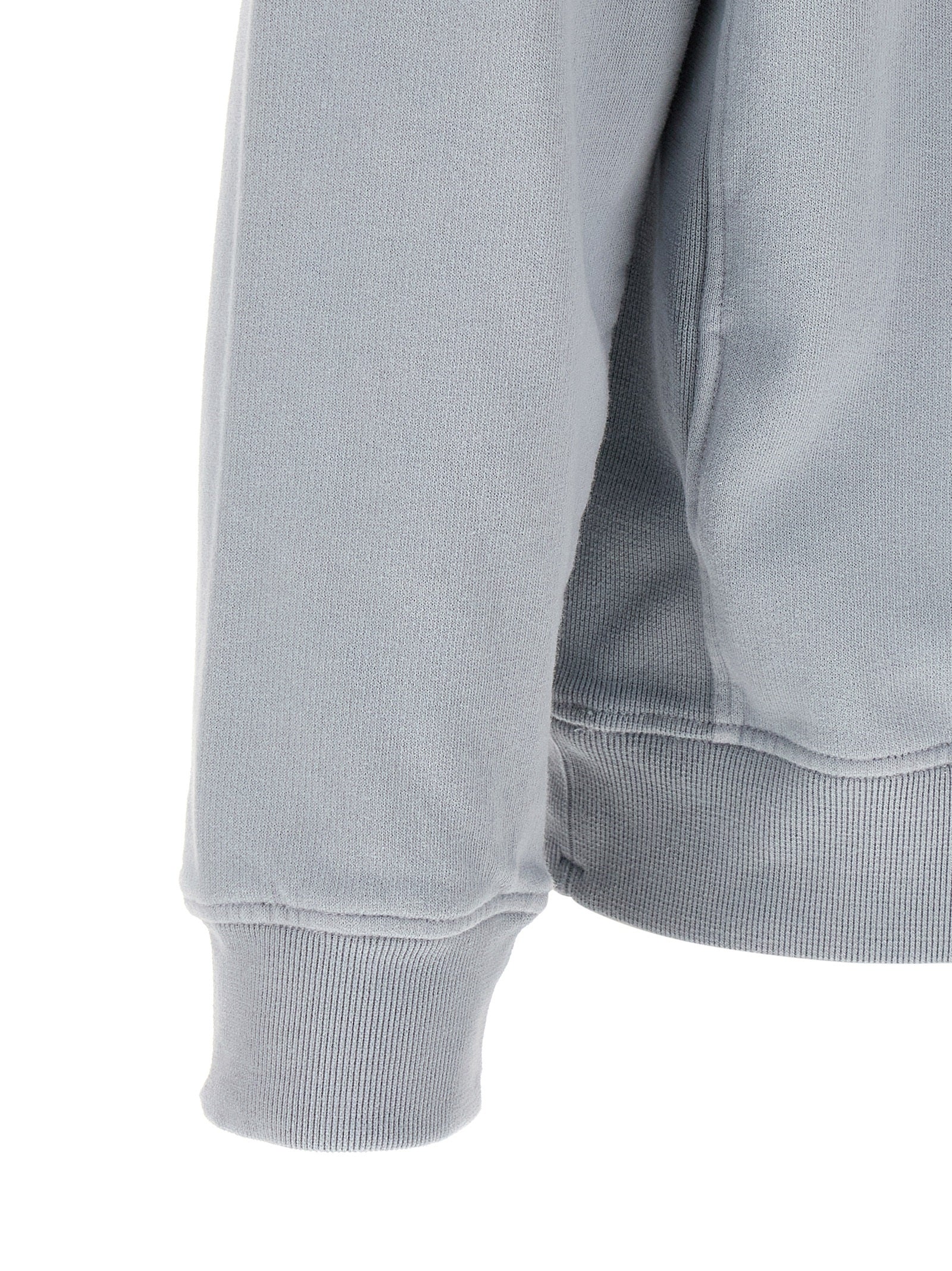 Stone Island Grauer Baumwollpullover
