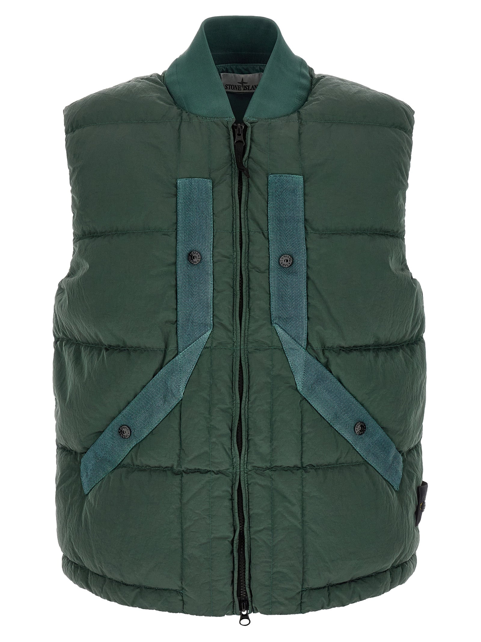 Stone Island Zweifarbige Jacken und Mäntel aus Polyamid