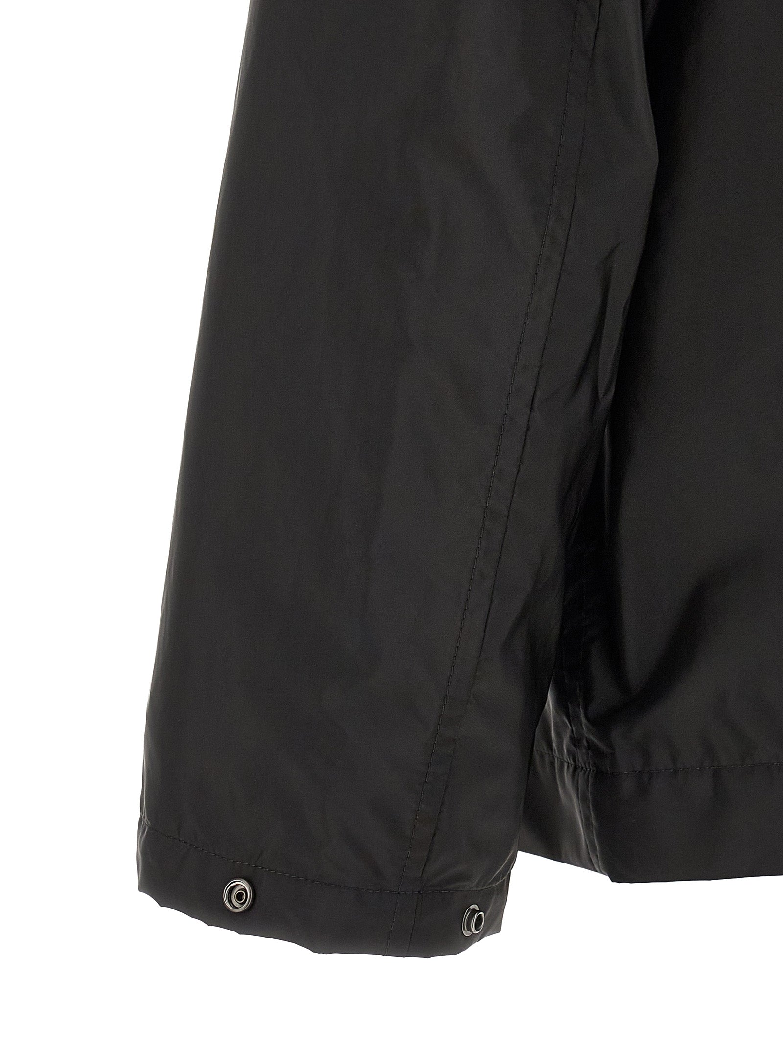 Burberry Schwarze Polyamid-Shell-Jacke