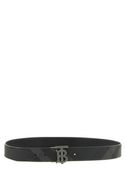 Burberry Schwarzer Gürtel aus Polyethylen, Regular
