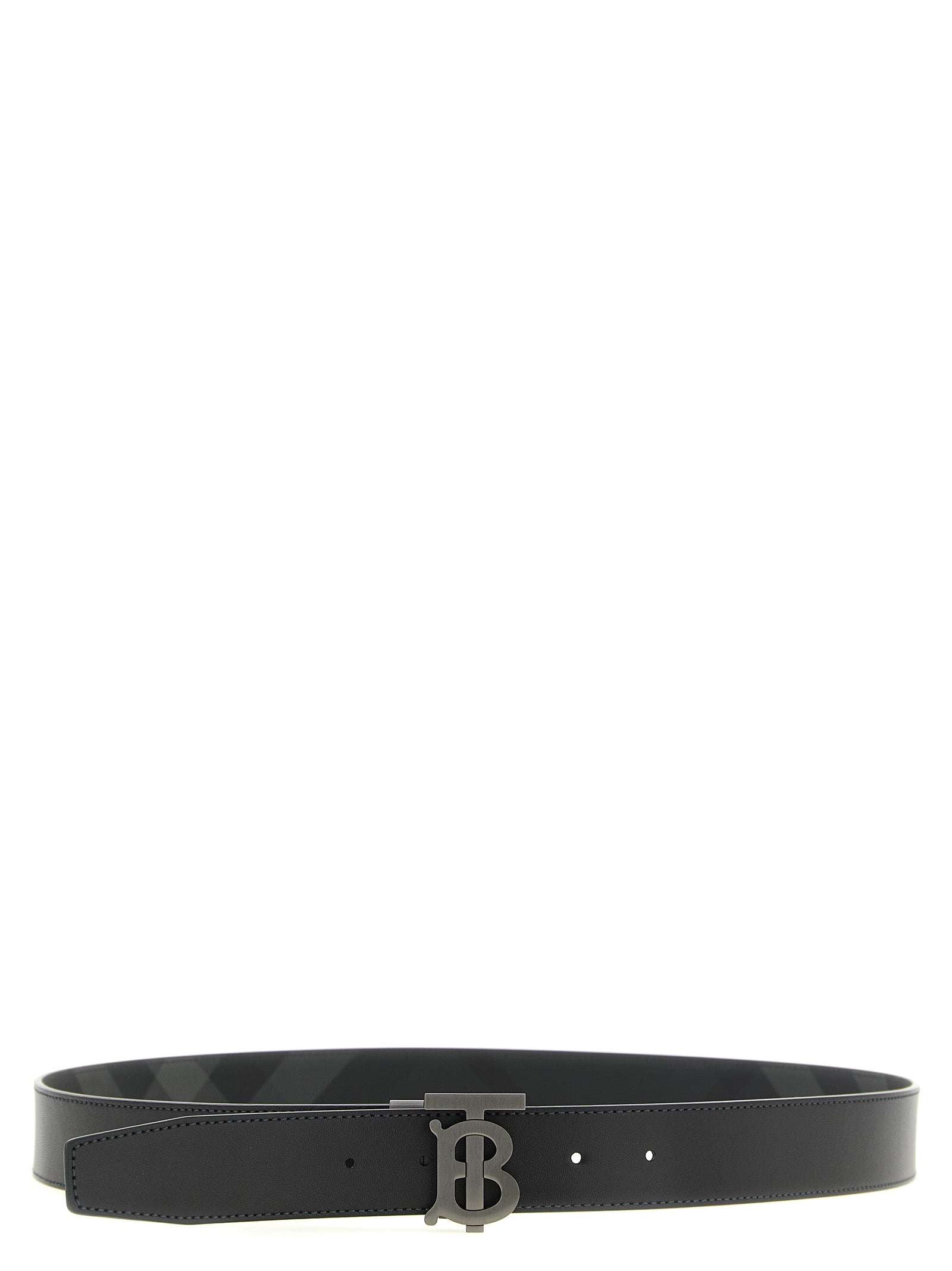 Burberry Schwarzer Gürtel aus Polyethylen, Regular