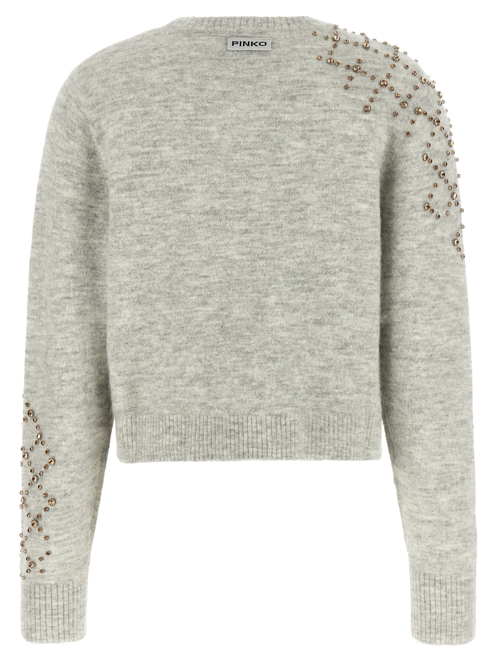 PINKO Grauer Wollcardigan