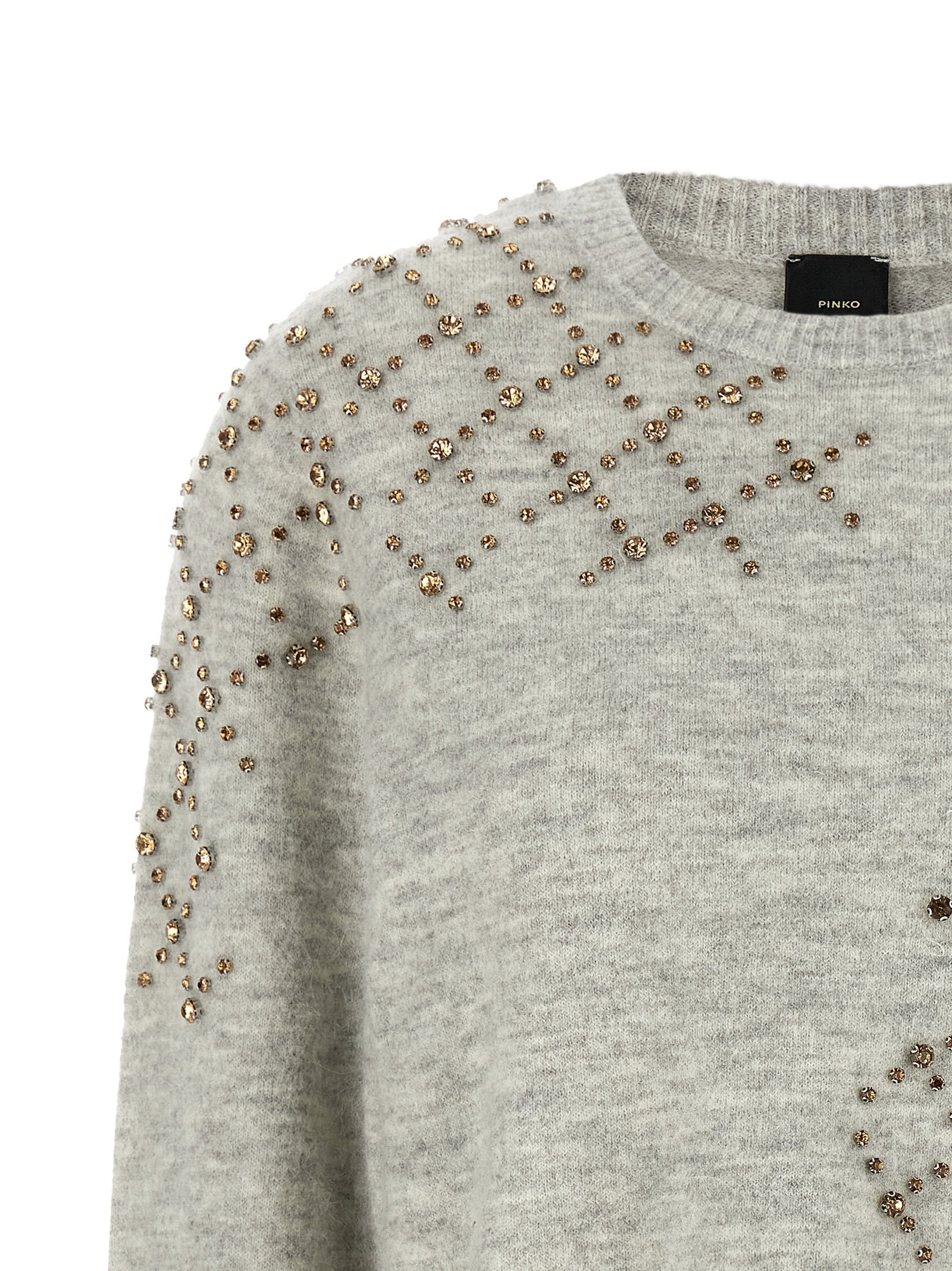 PINKO Grauer Wollcardigan