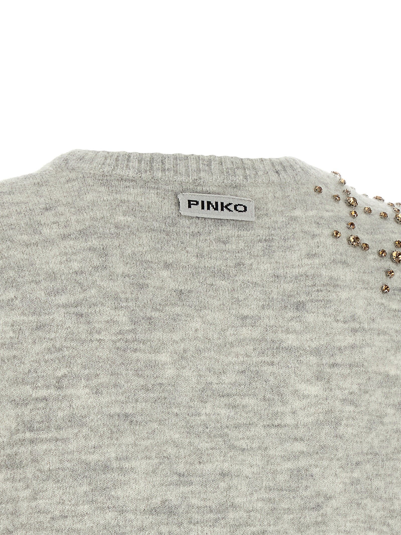 PINKO Grauer Wollcardigan