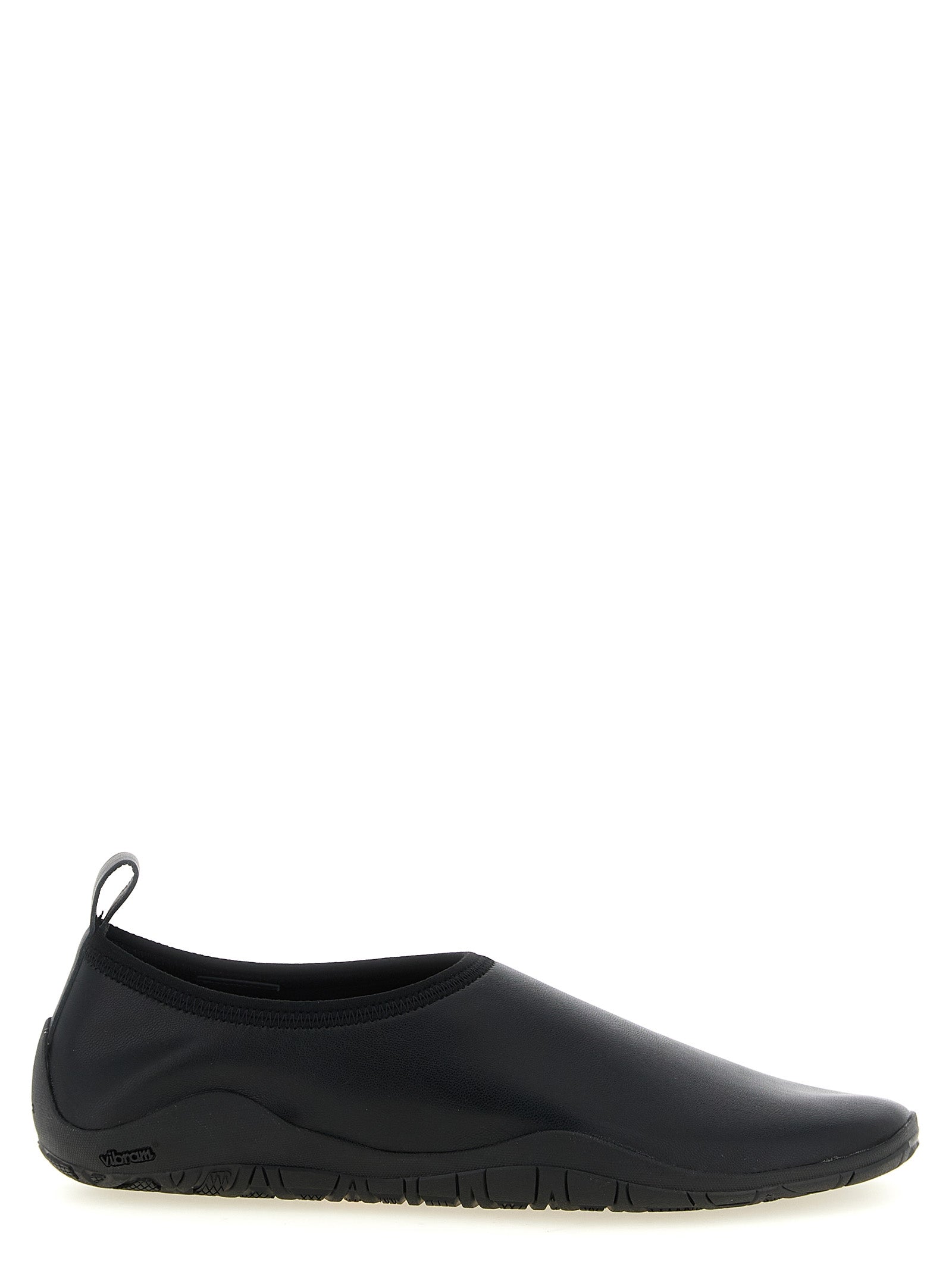 Jil Sander Schwarze Flats aus Polyethylen