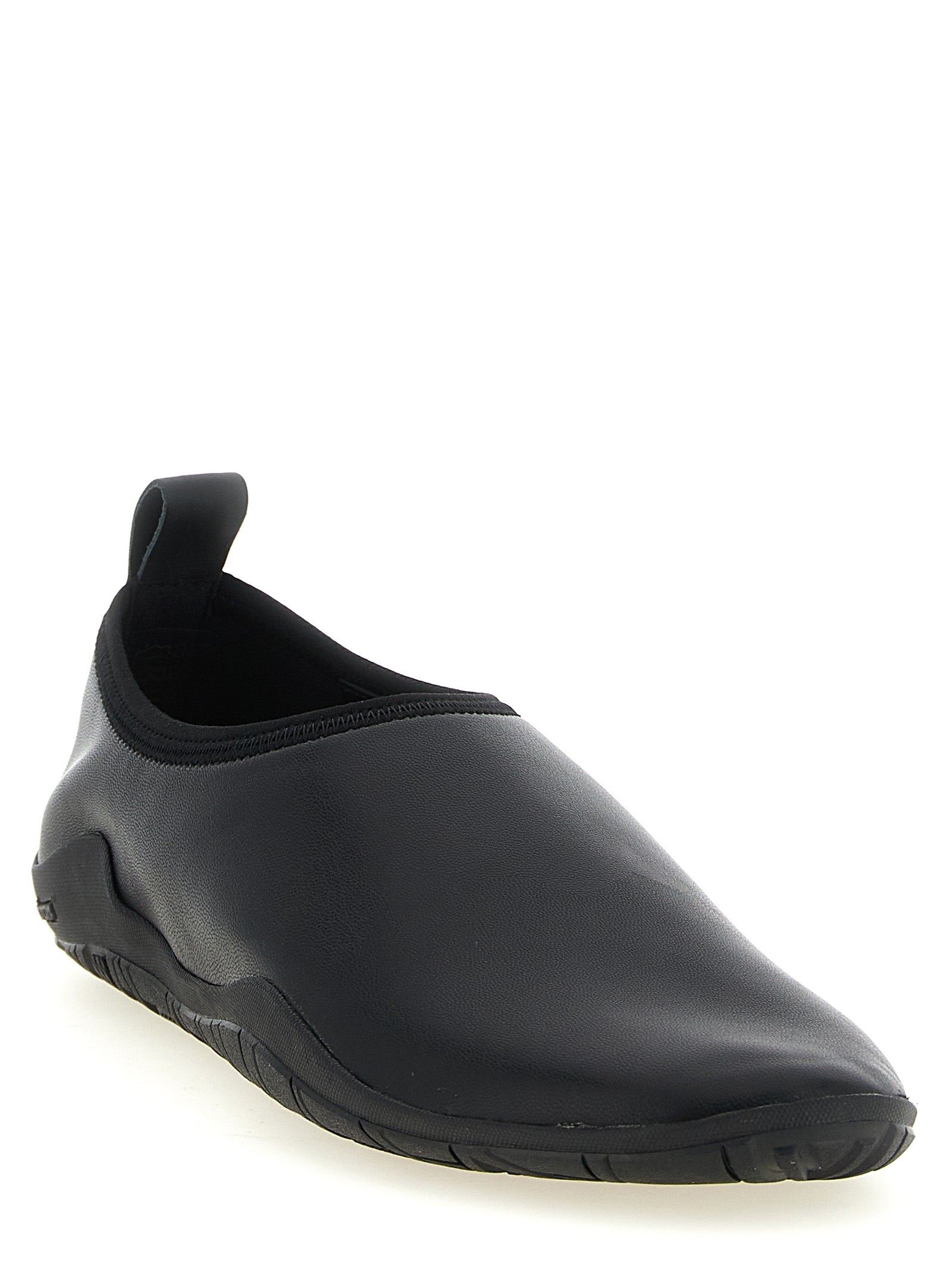Jil Sander Schwarze Flats aus Polyethylen