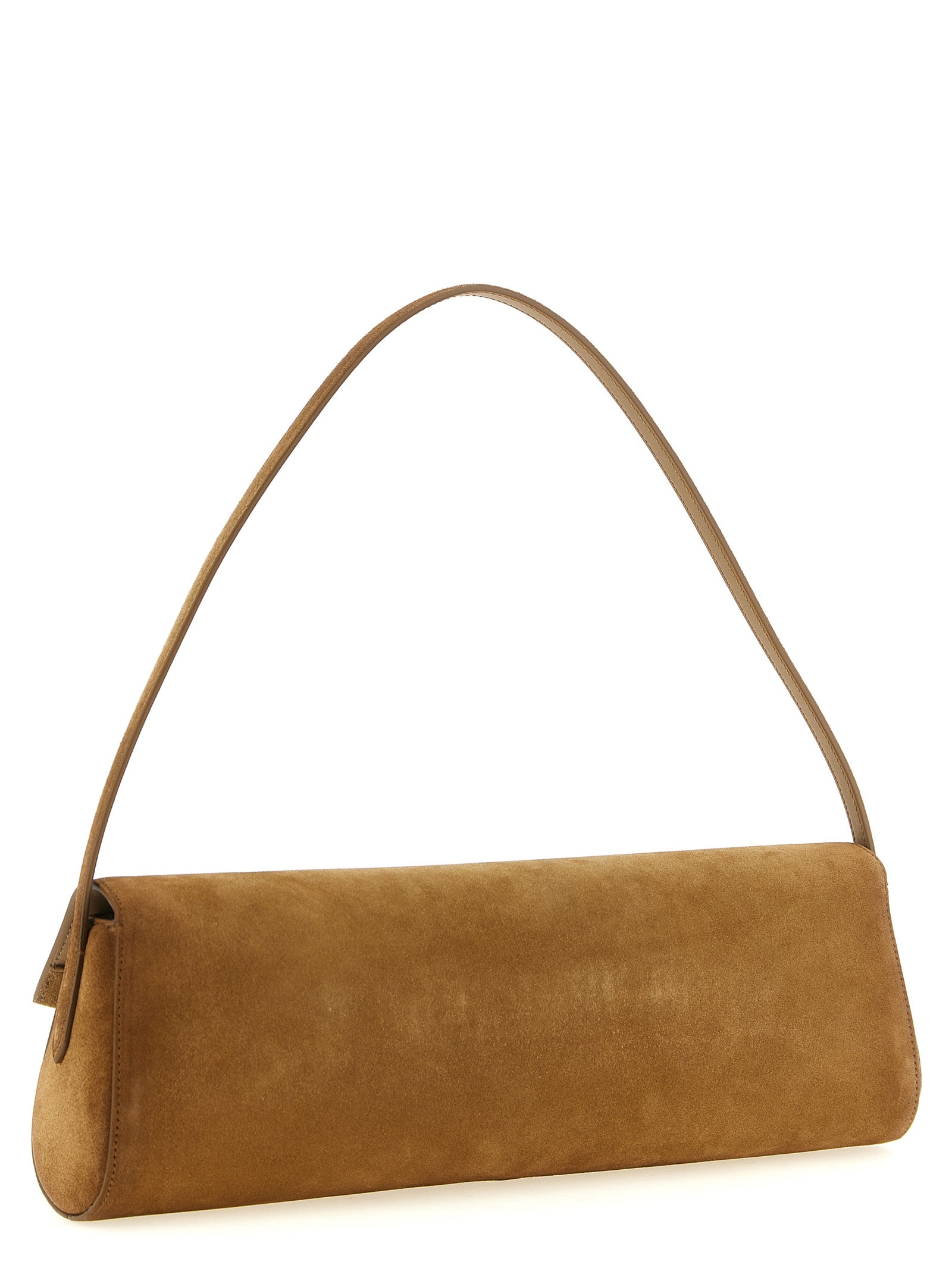 Jil Sander Braunes Kalbsleder Damen Crossbody Tasche