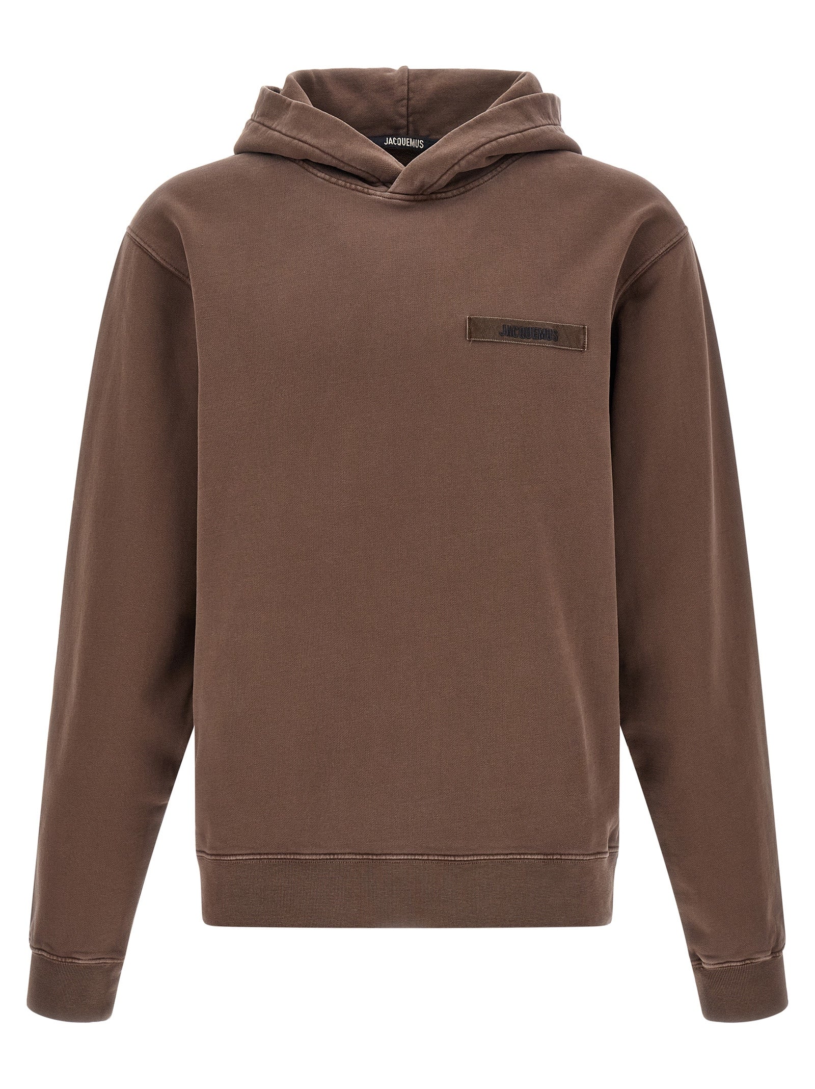 Jacquemus Brauner Baumwoll-Sweatshirt