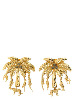 Jacquemus Ohrringe aus Goldmessing