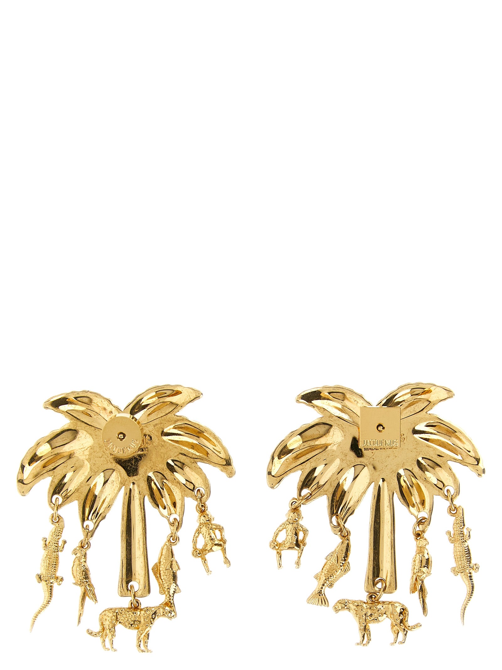 Jacquemus Ohrringe aus Goldmessing