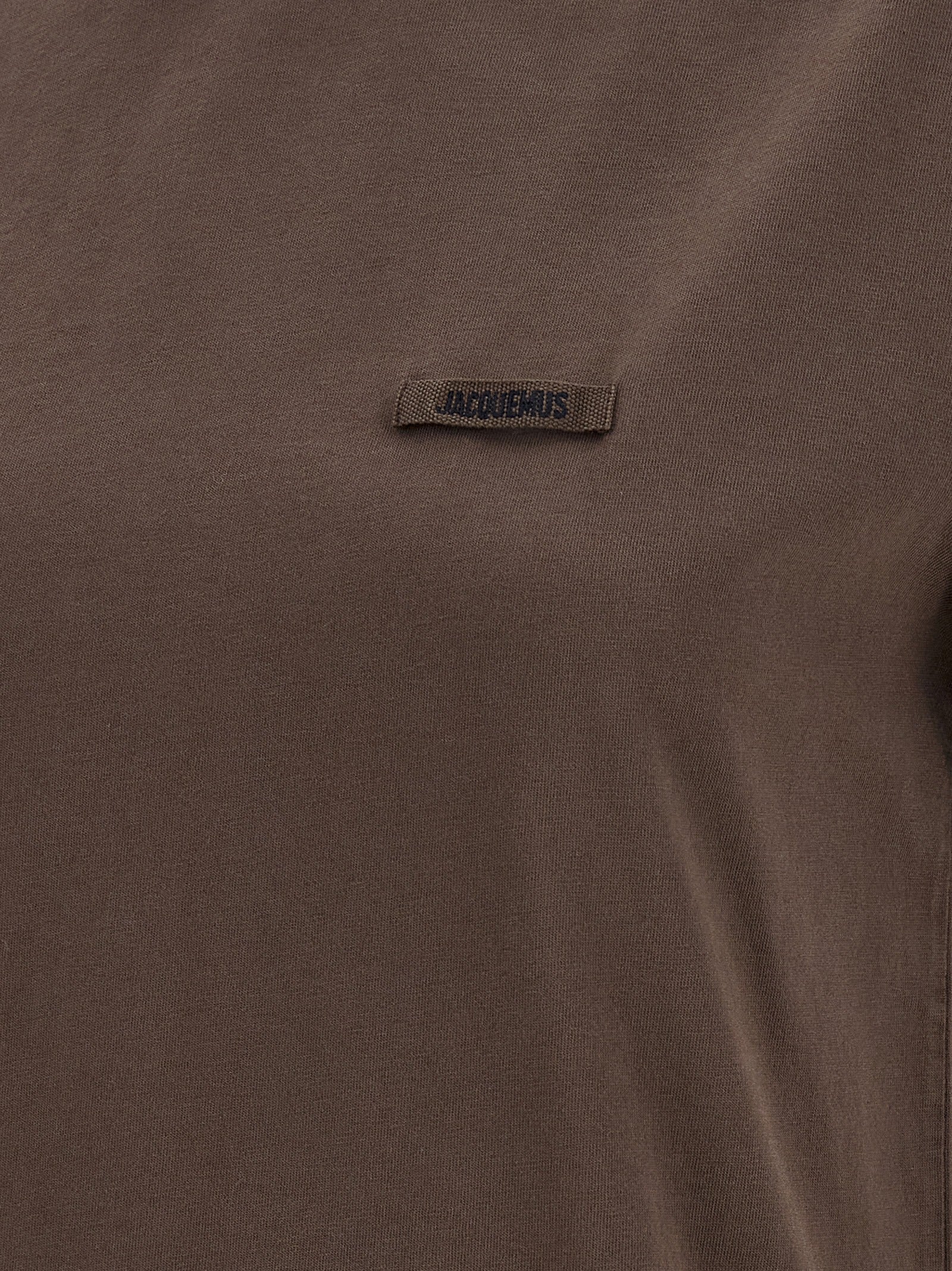 Jacquemus Braunes Baumwoll-T-Shirt