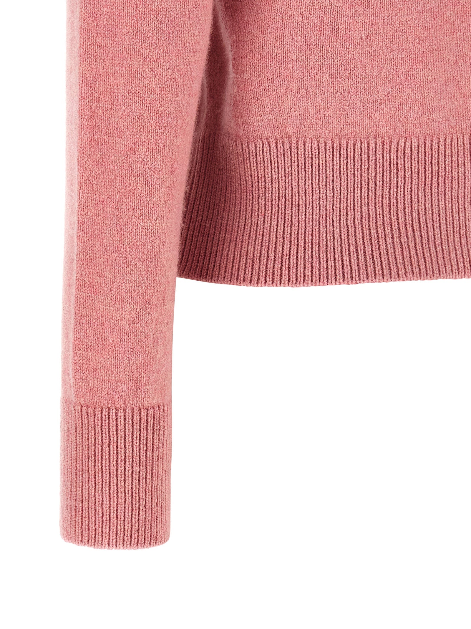 Maison Kitsuné Mehrfarbige Wollstrickjacke