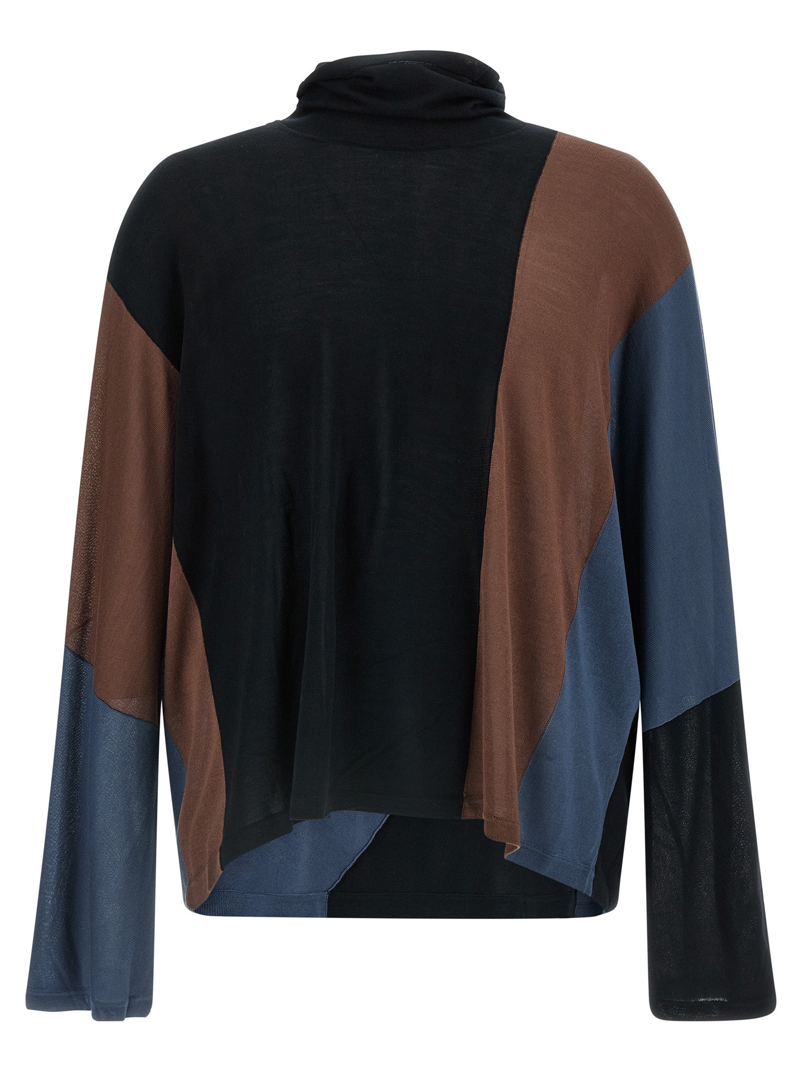 Kiko Kostadinov Mehrfarbige Lyocell-Strickjacke