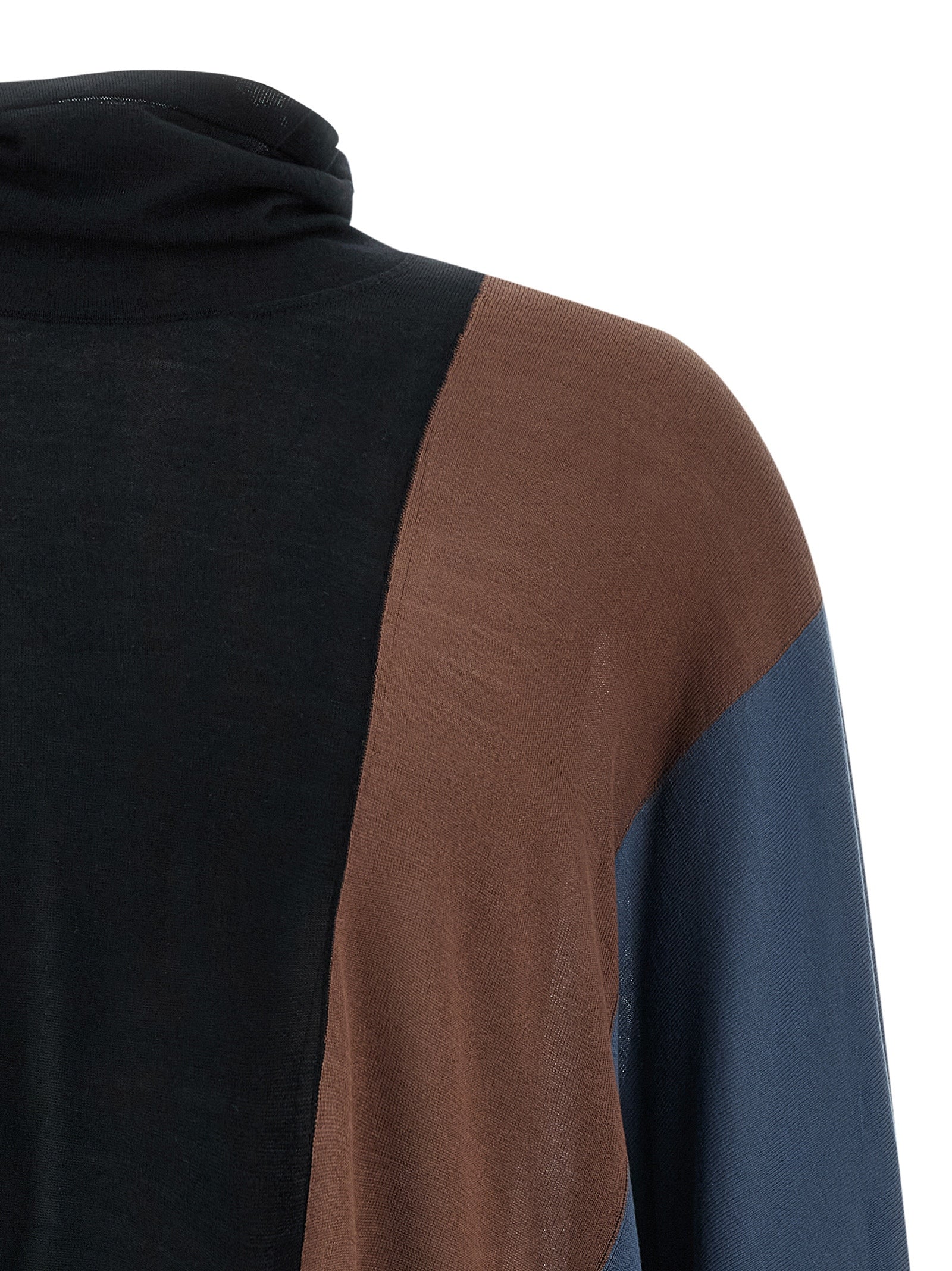 Kiko Kostadinov Mehrfarbige Lyocell-Strickjacke