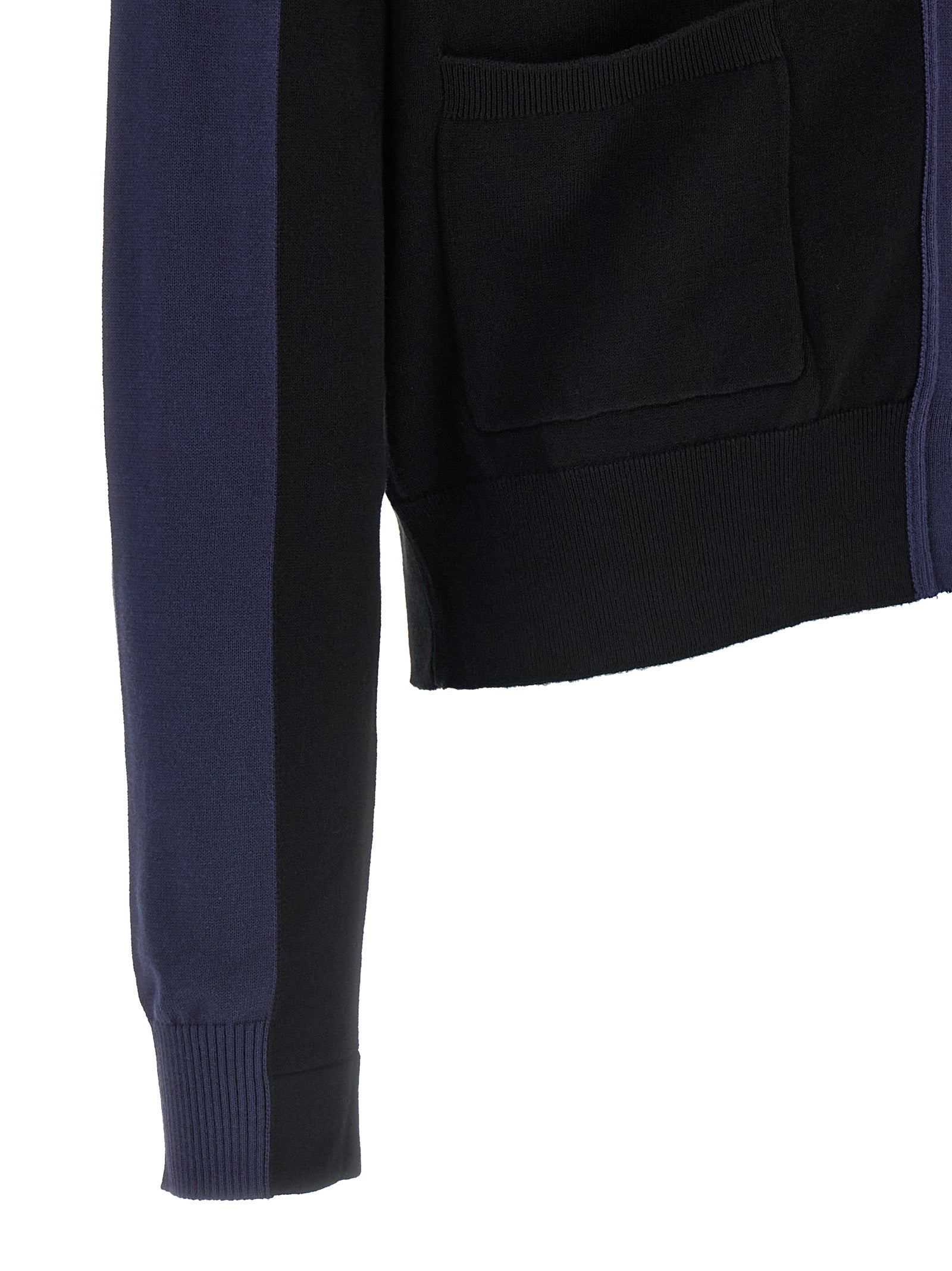 Kiko Kostadinov Blauer Baumwollcardigan
