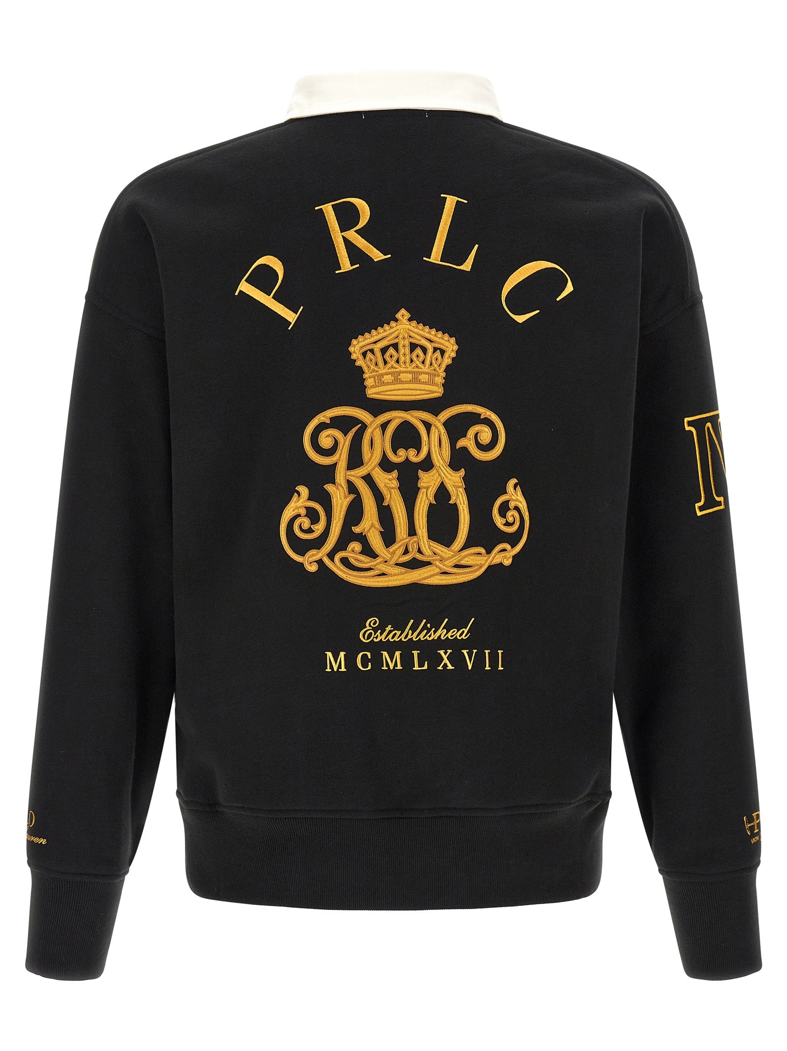 Polo Ralph Lauren Schwarzes Baumwoll-Poloshirt