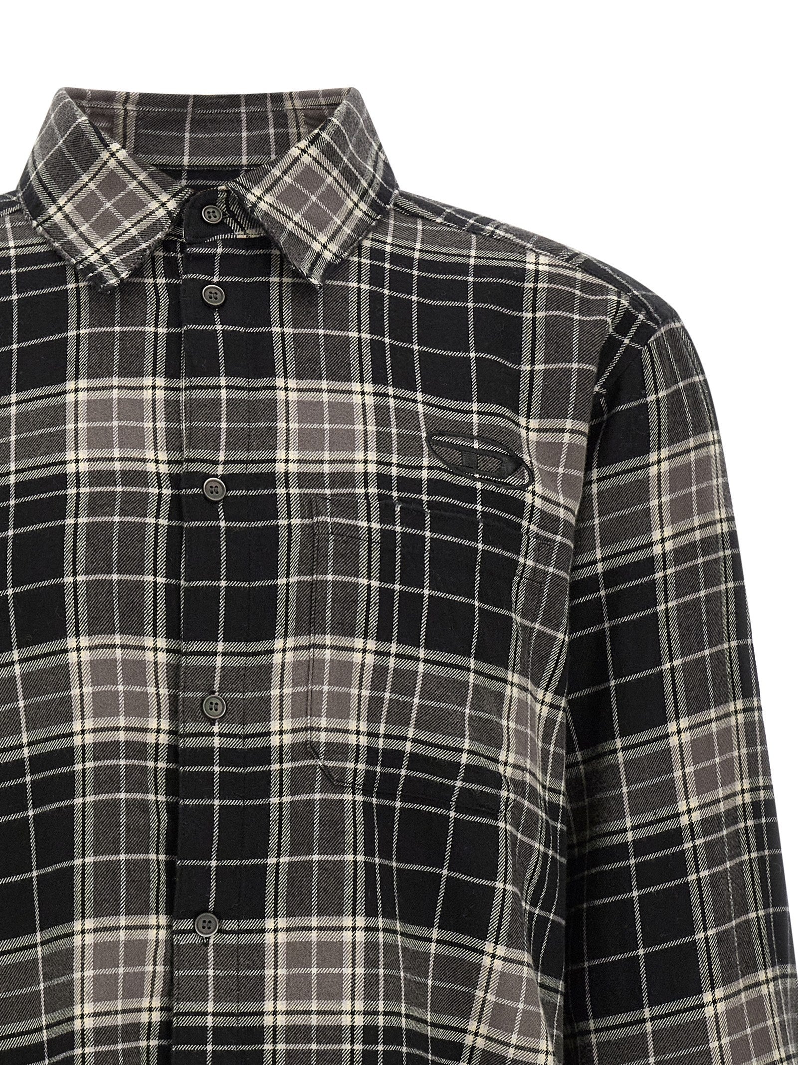 Diesel Mehrfarbige Baumwollbluse