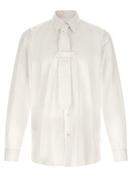 Dries Van Noten Weiße Baumwollbluse