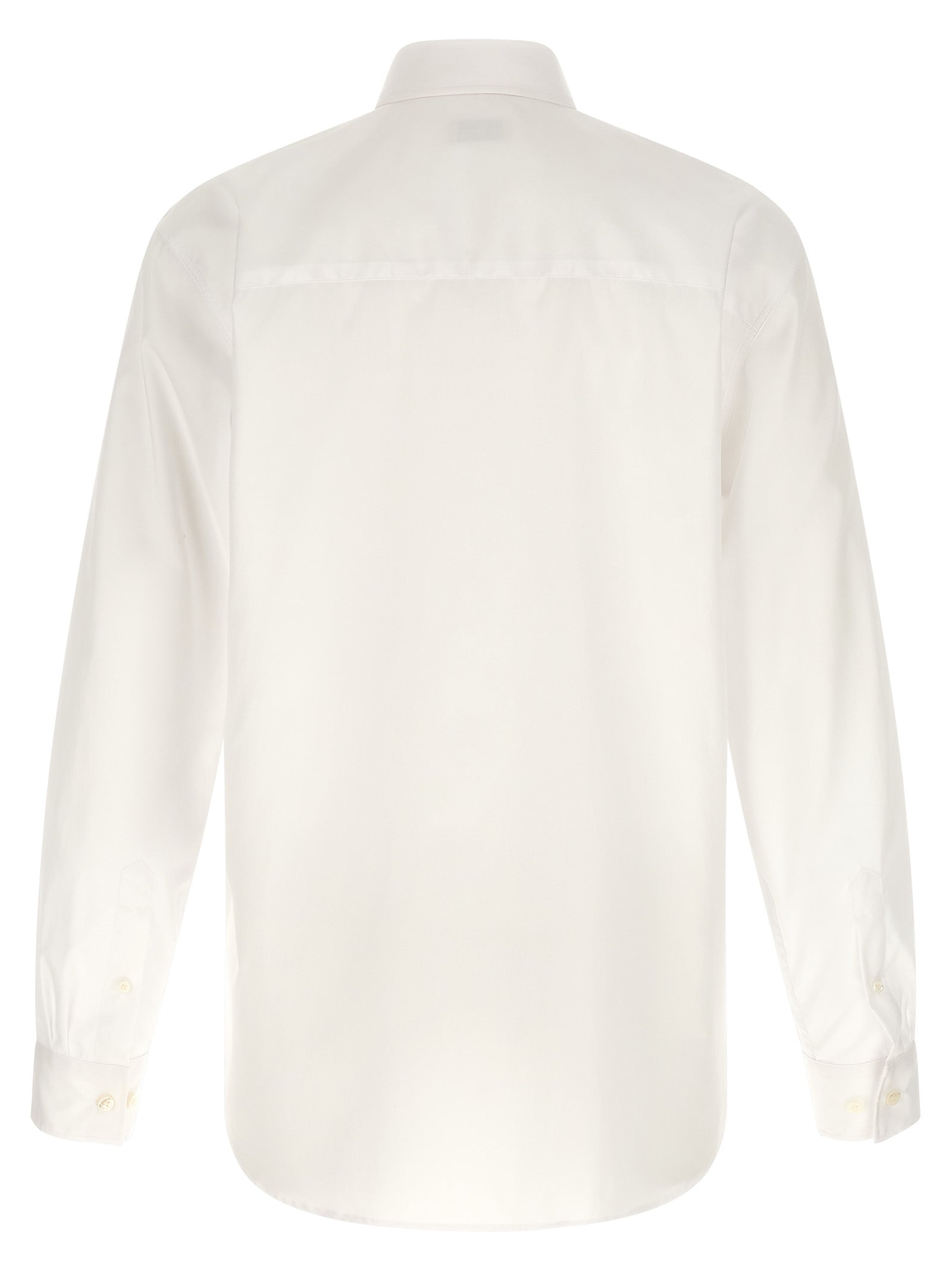 Dries Van Noten Weiße Baumwollbluse