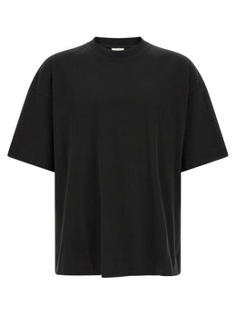 Dries Van Noten Schwarzes Baumwoll-T-Shirt