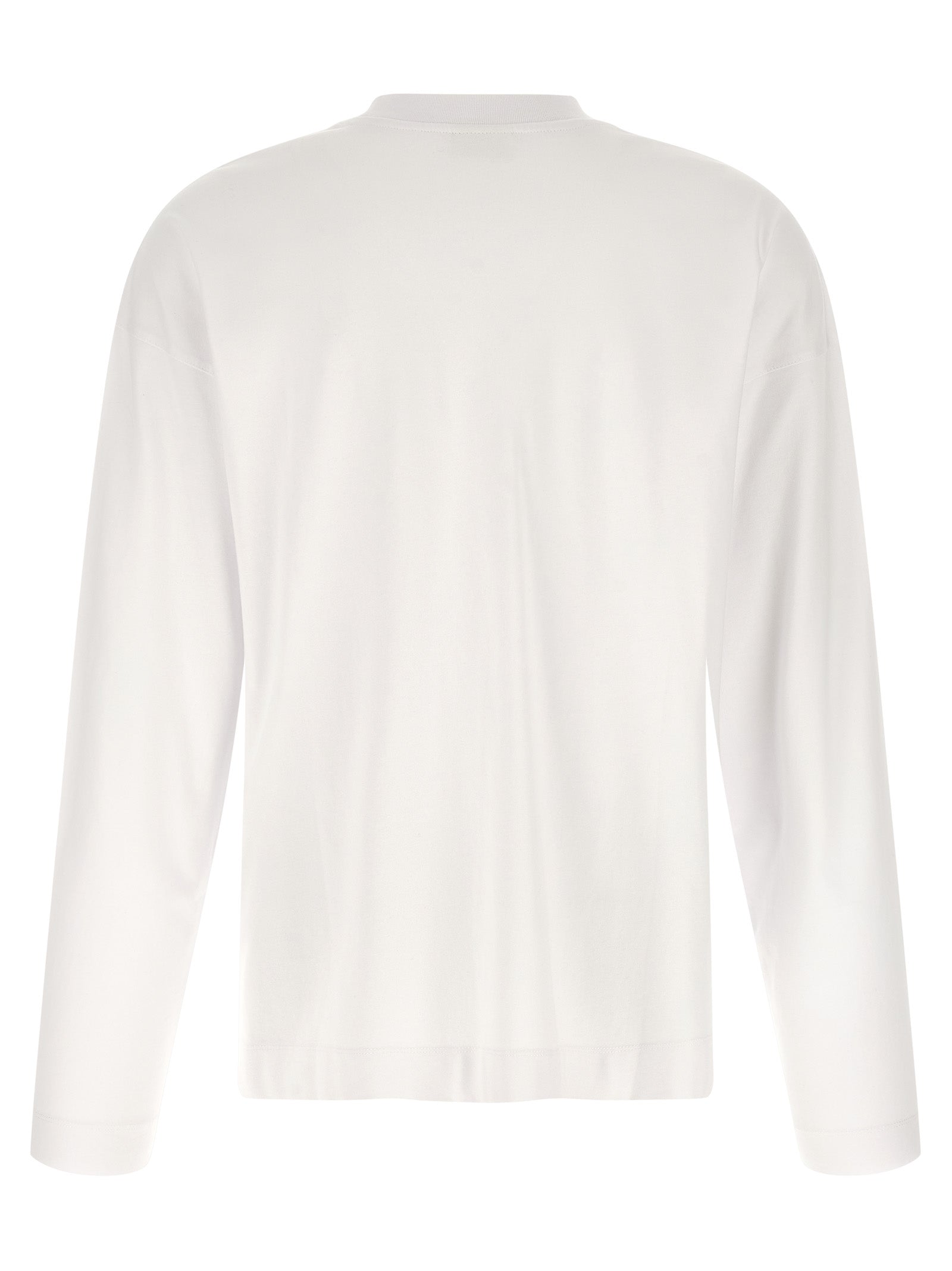 Dries Van Noten Weißes Baumwoll-T-Shirt