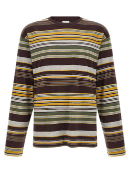 Dries Van Noten Mehrfarbiges Baumwoll-T-Shirt
