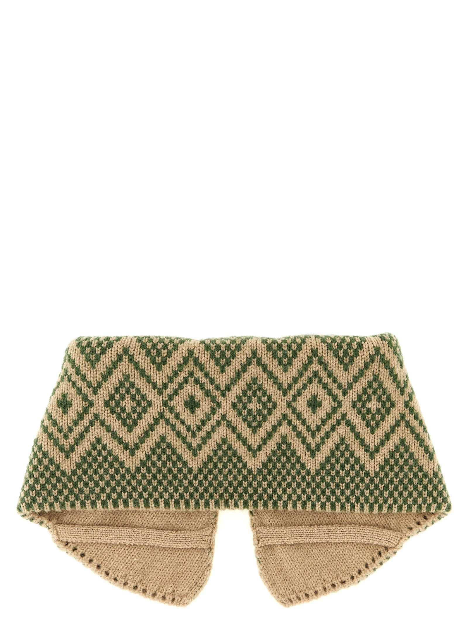 Dries Van Noten Beige Wollschal