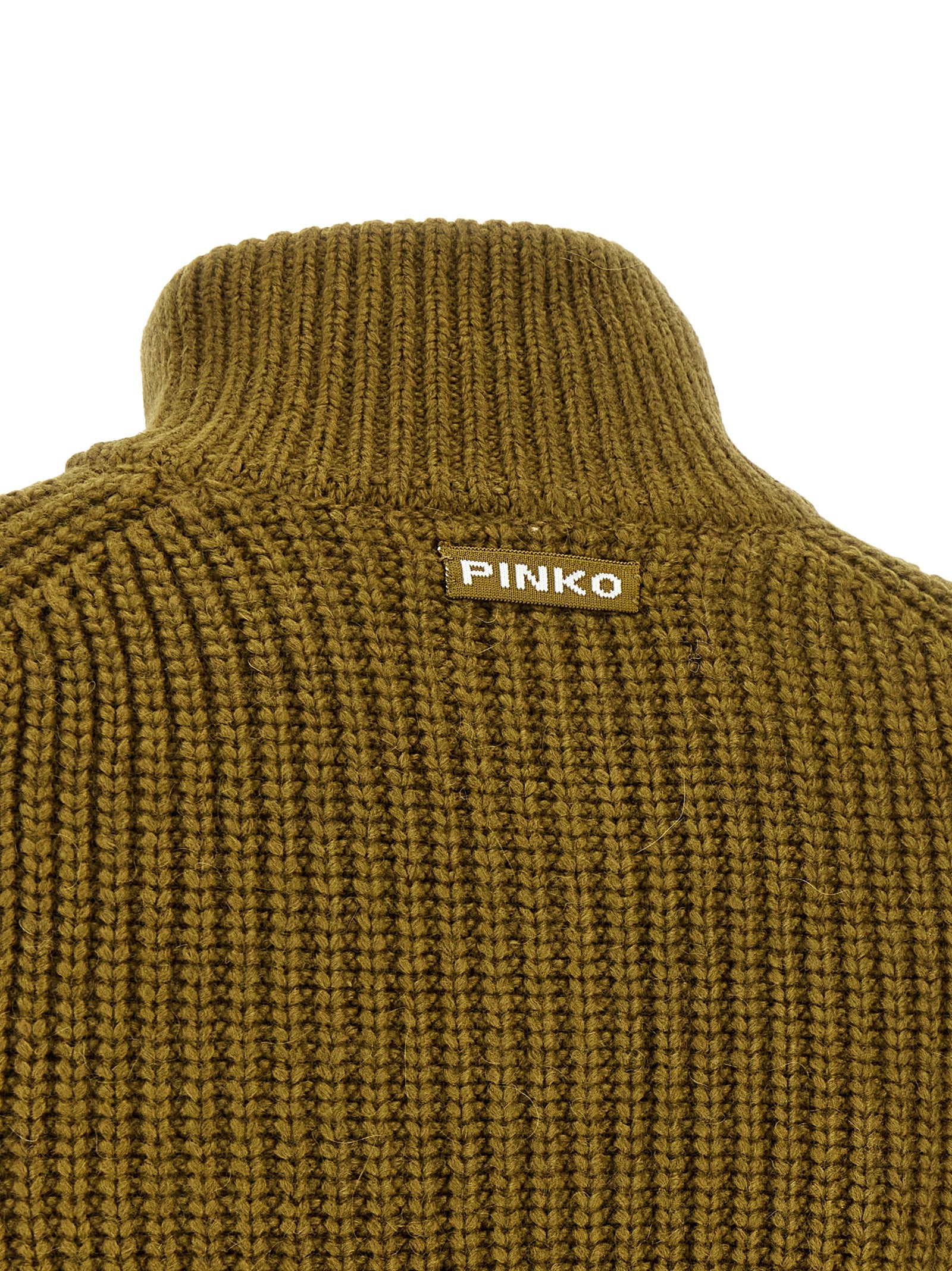 PINKO Zweifarbige Polyester-Strickjacke