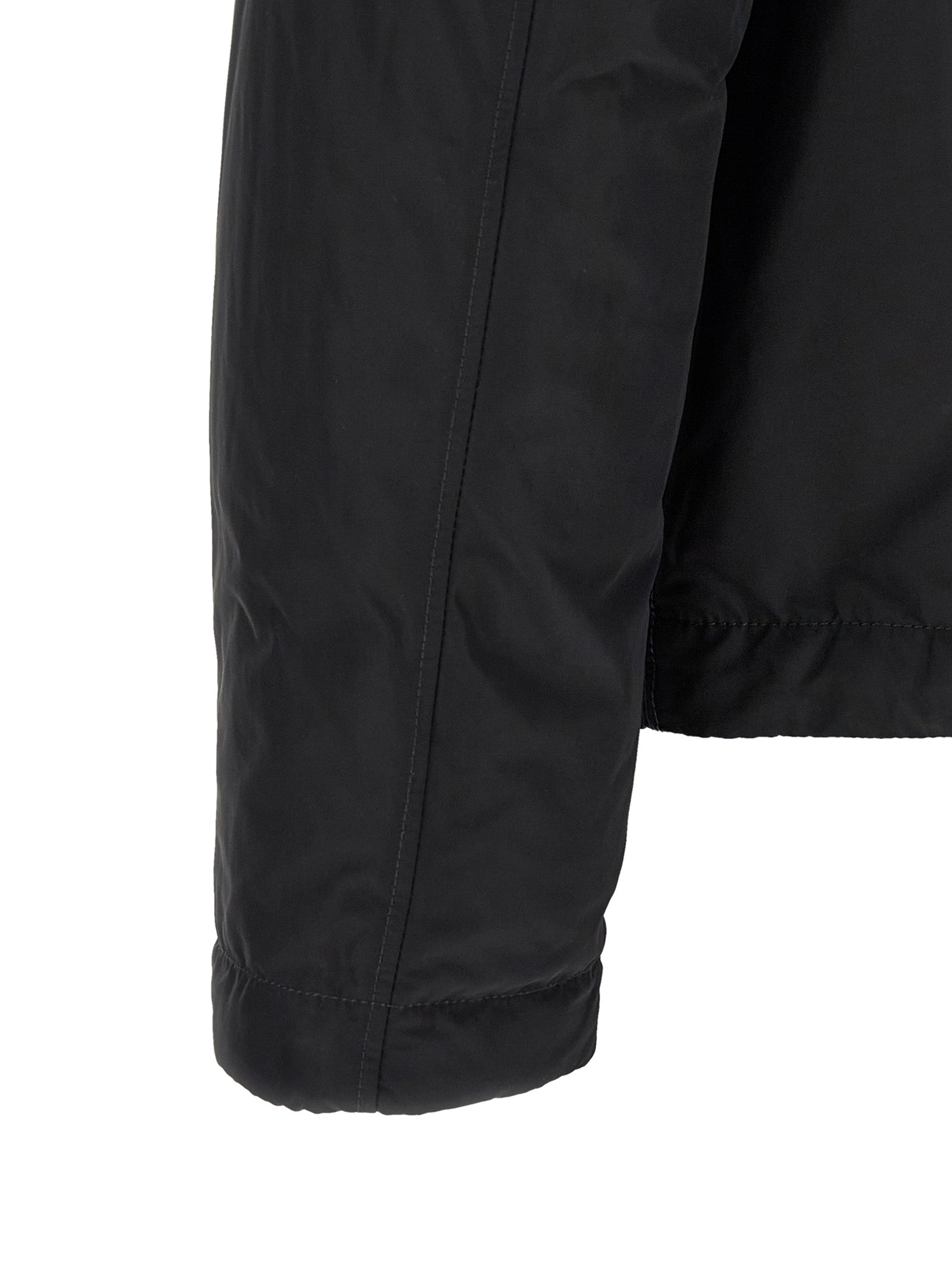 Stone Island Schwarze Polyester-Jacke