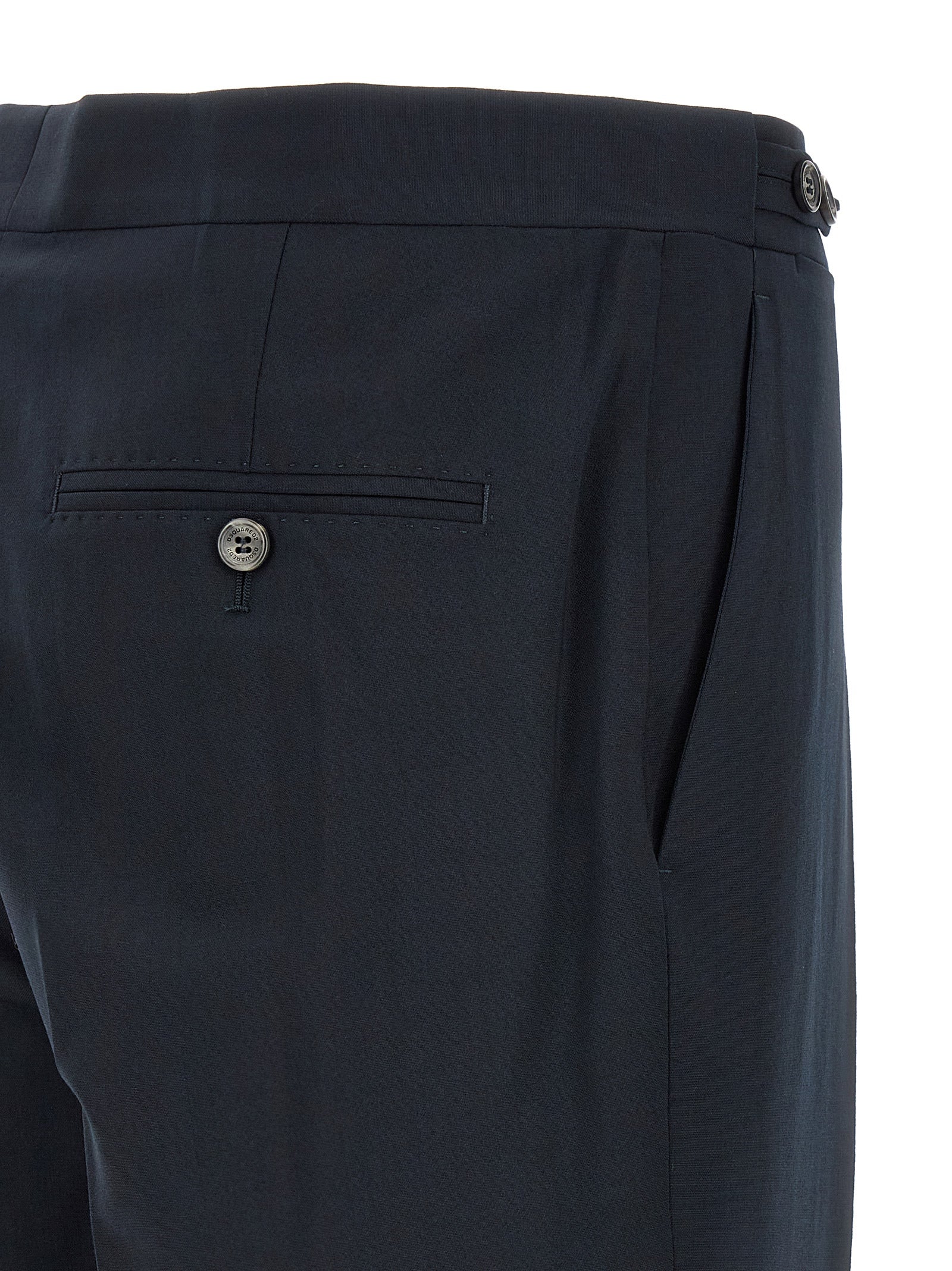 Dsquared² Blauer Wollanzug