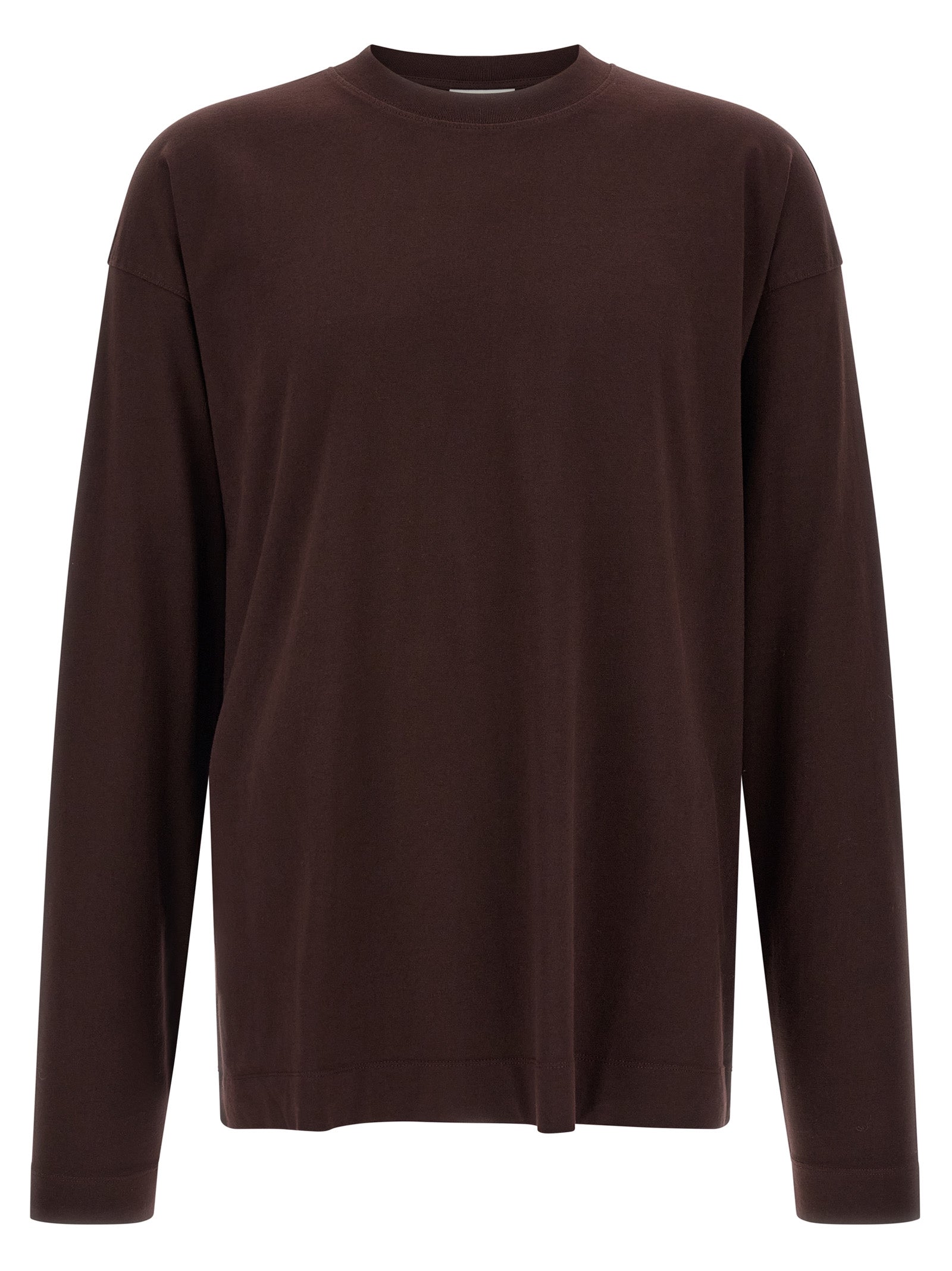Dries Van Noten Bordeaux Baumwoll-T-Shirt