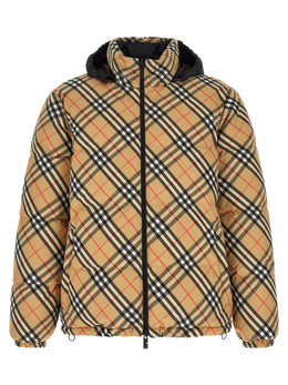 Burberry Beige Polyester Shell Jacke