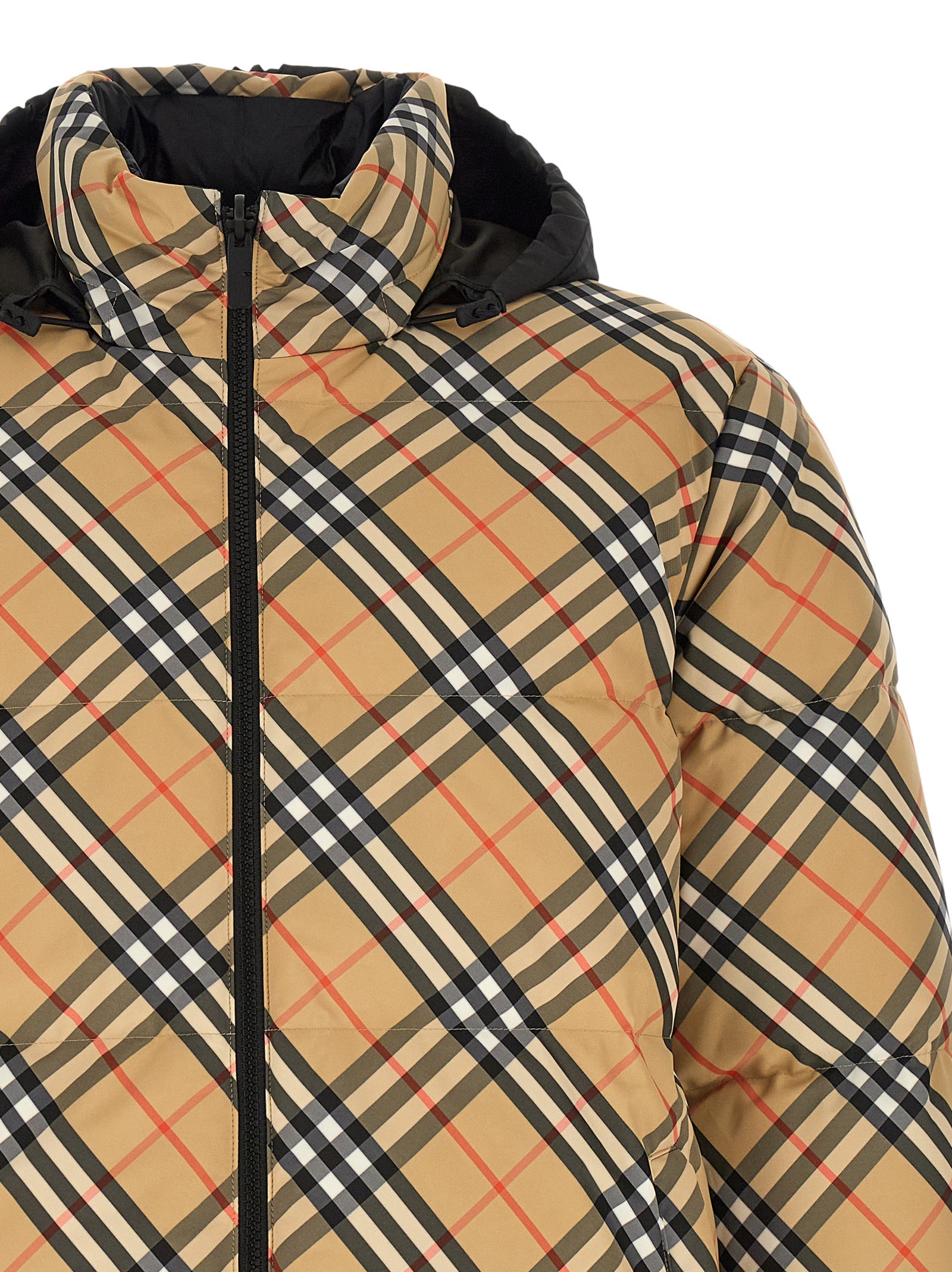Burberry Beige Polyester Shell Jacke