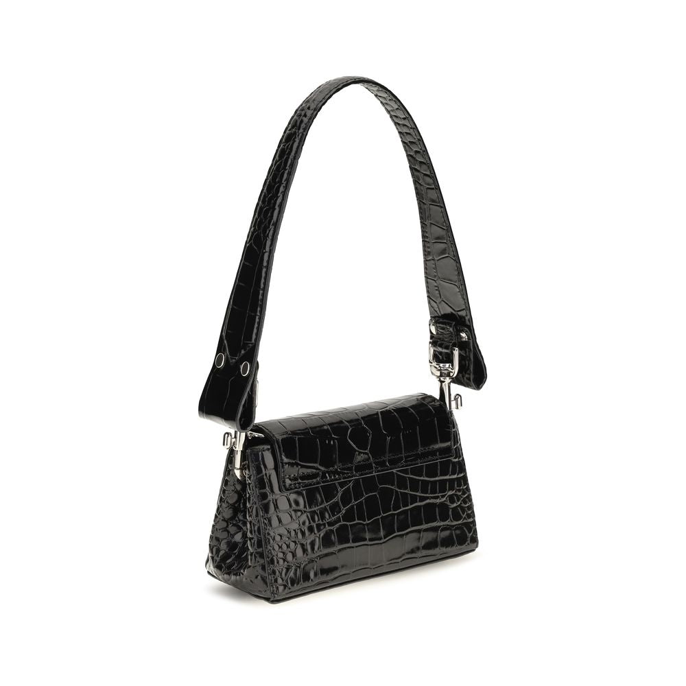 Vivienne Westwood Schwarze Kalbsleder Bos Taurus Handtasche