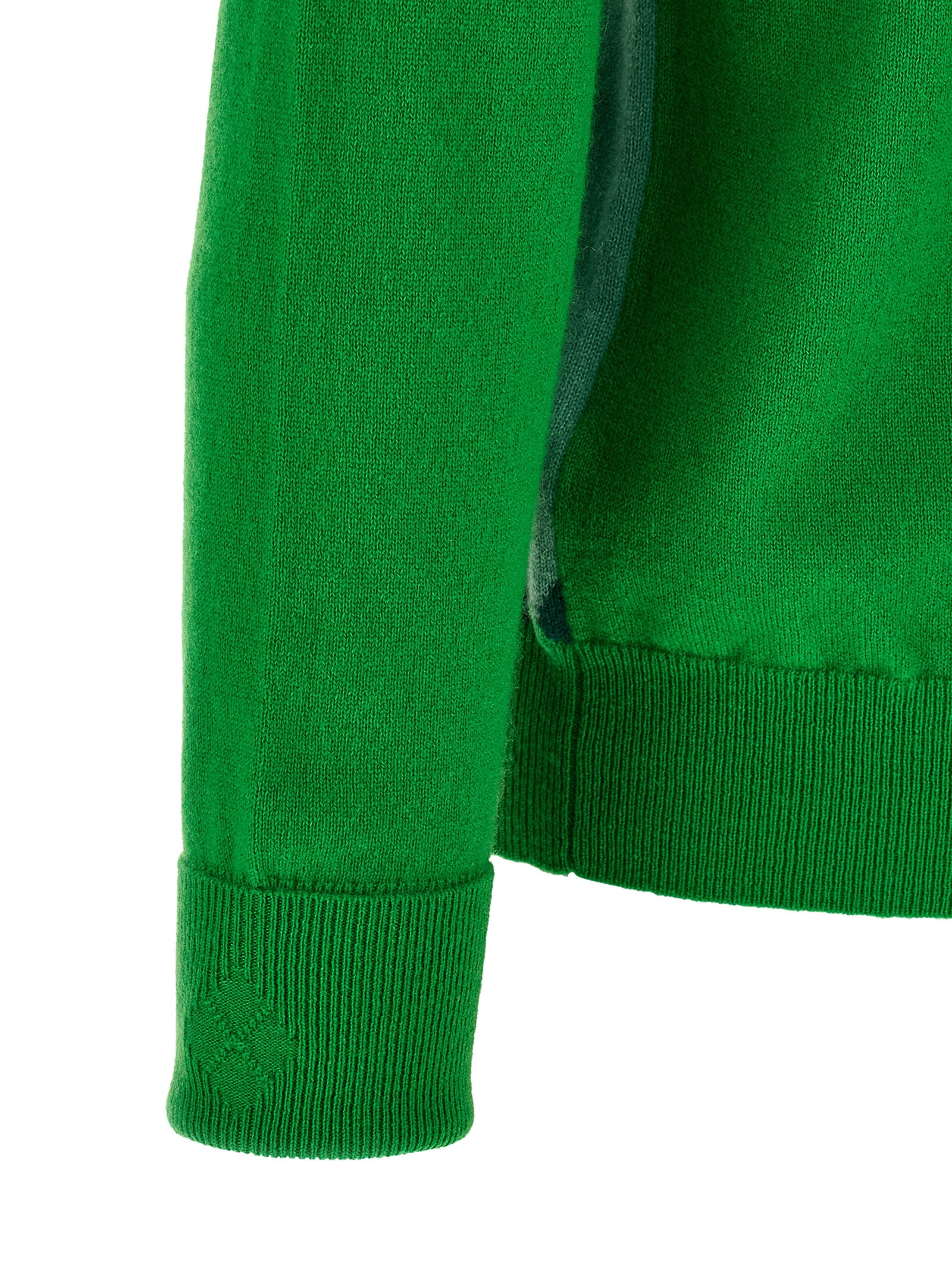 Ballantyne Zweifarbige Kaschmir-Strickjacke