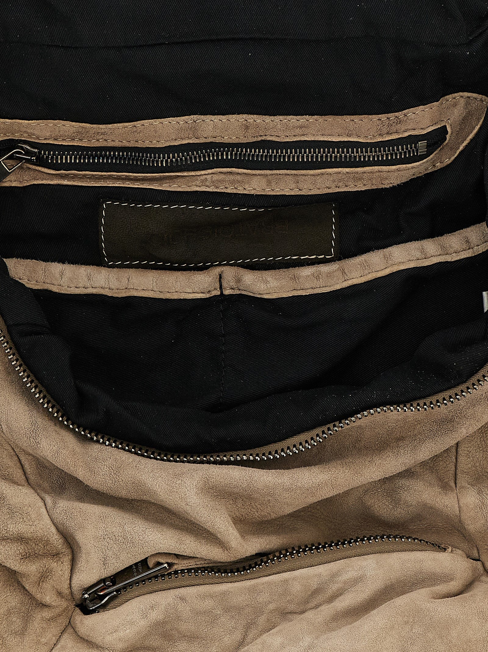 GIORGIO BRATO Beiger Rucksack aus Lammleder