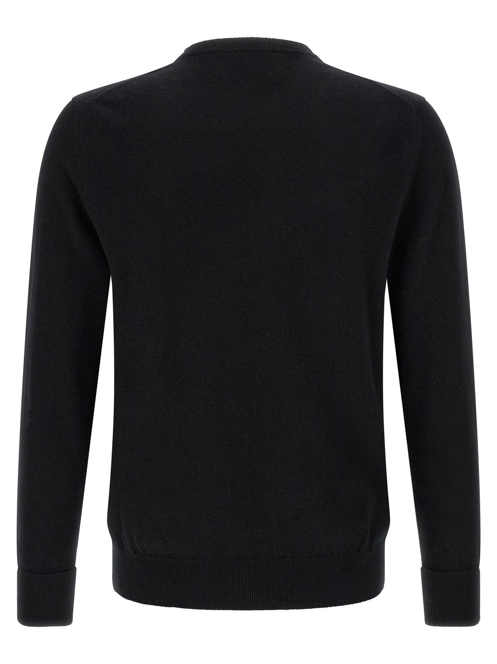 Ballantyne Schwarzer Kaschmir-Cardigan