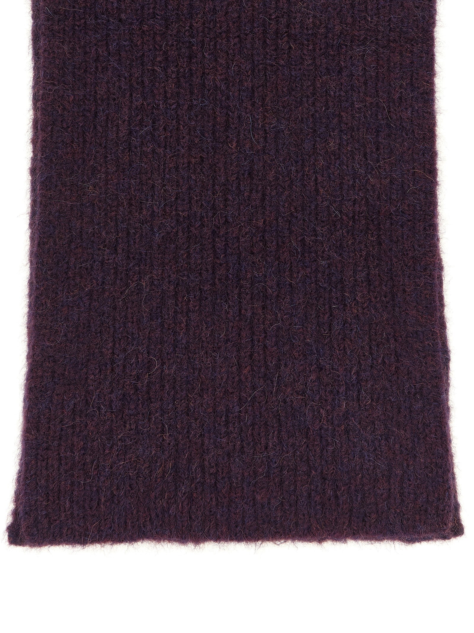 Dries Van Noten Lila verwaschener Wollschal