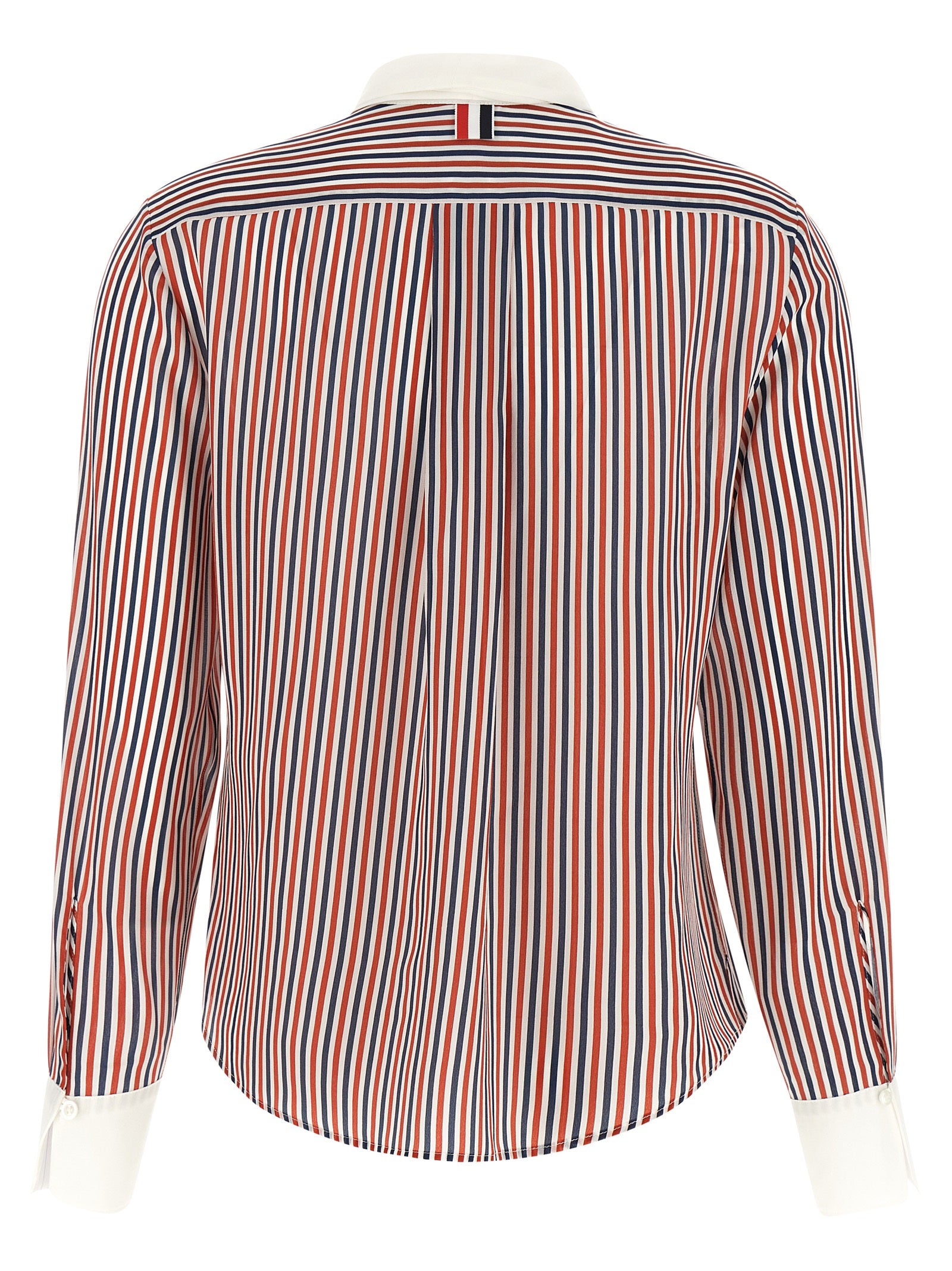 Thom Browne Mehrfarbige Seidenbluse