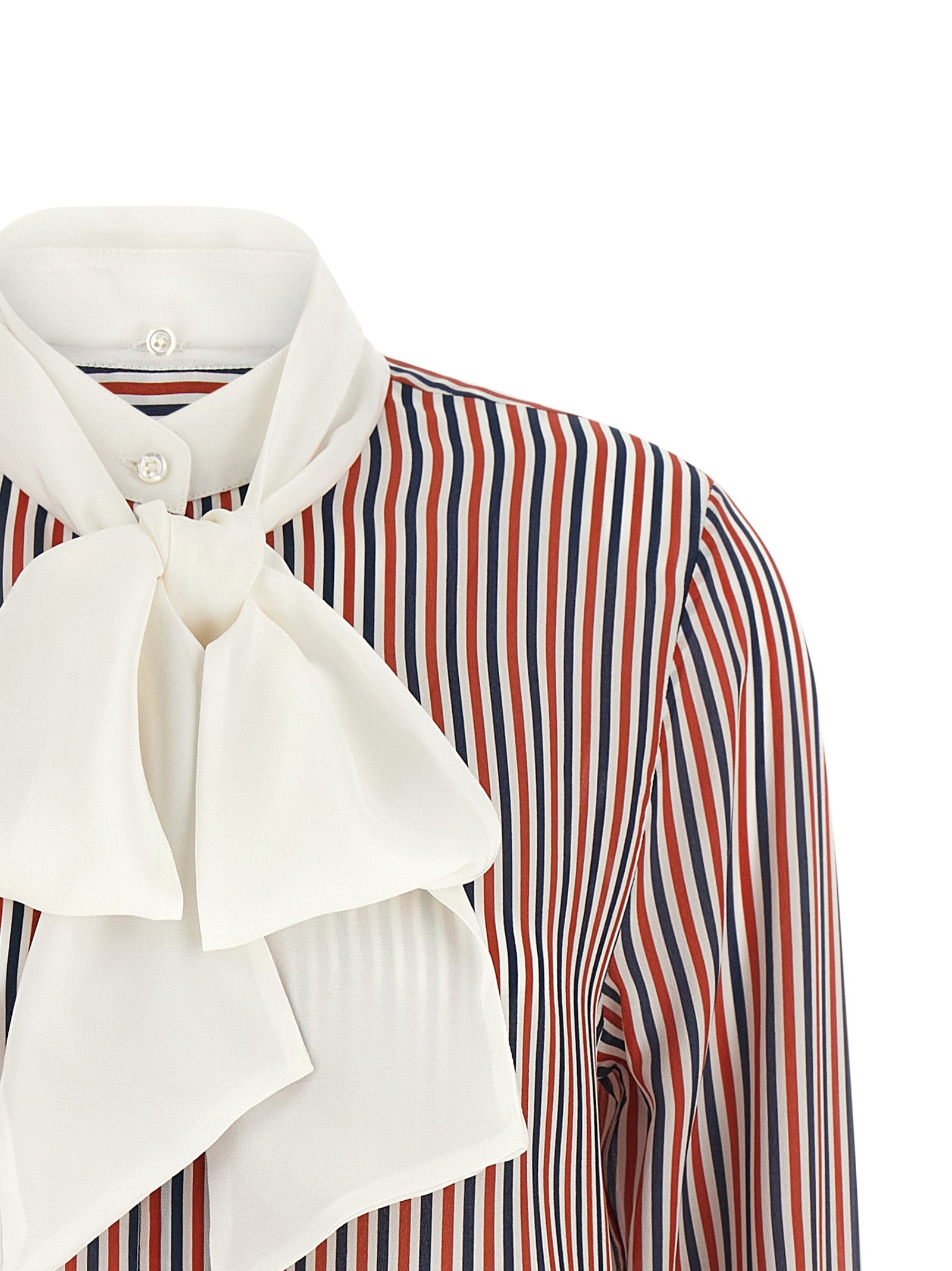 Thom Browne Mehrfarbige Seidenbluse
