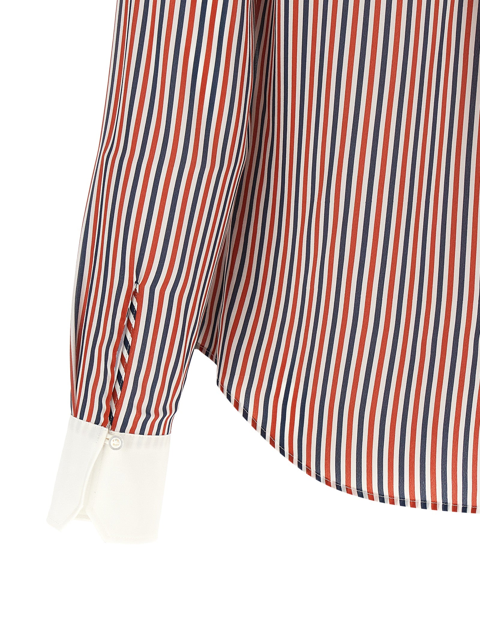 Thom Browne Mehrfarbige Seidenbluse
