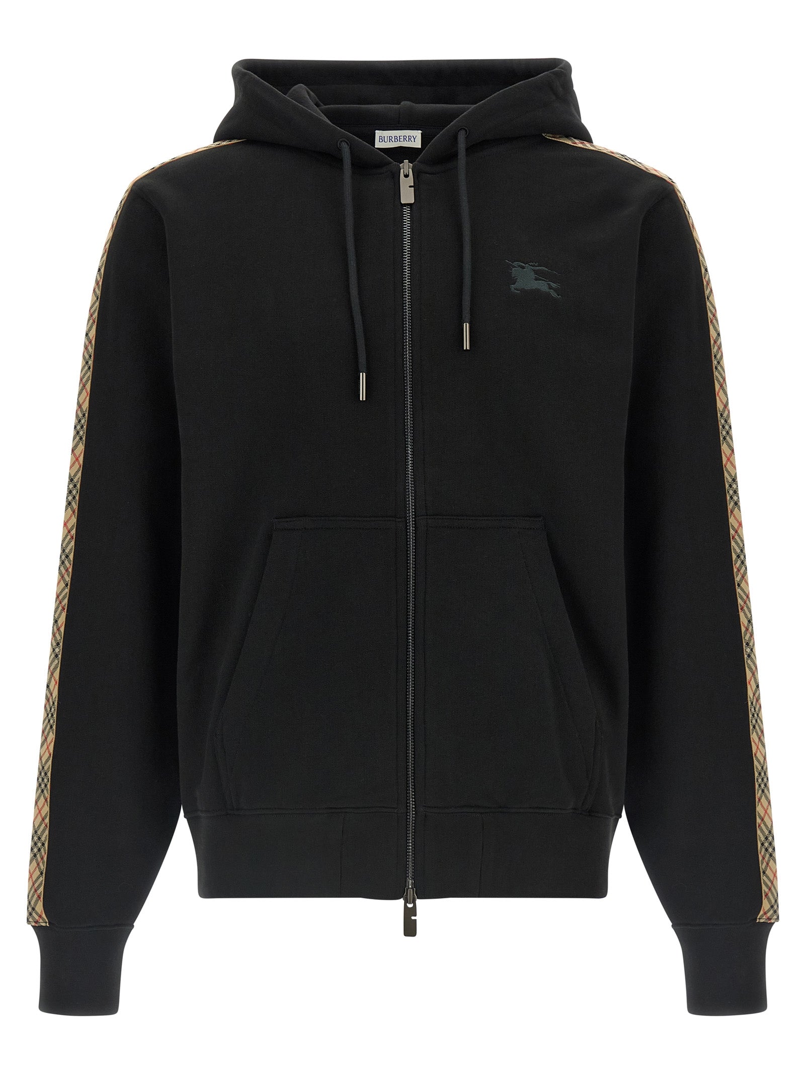 Burberry Schwarzer Baumwoll-Sweatshirt
